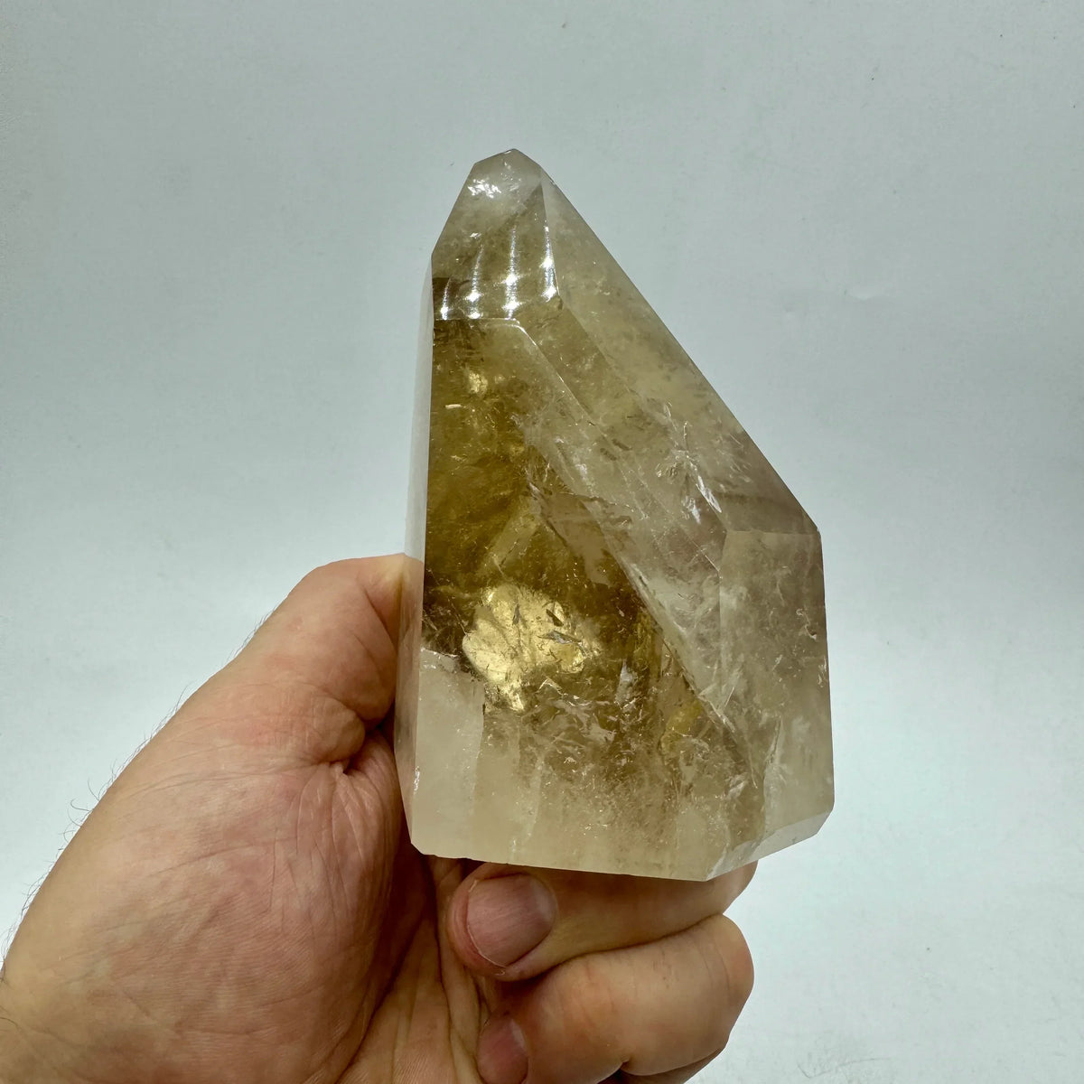 Citrino natural pulido Munay Minerales Mallorca - MUNAY MINERALES MALLORCA