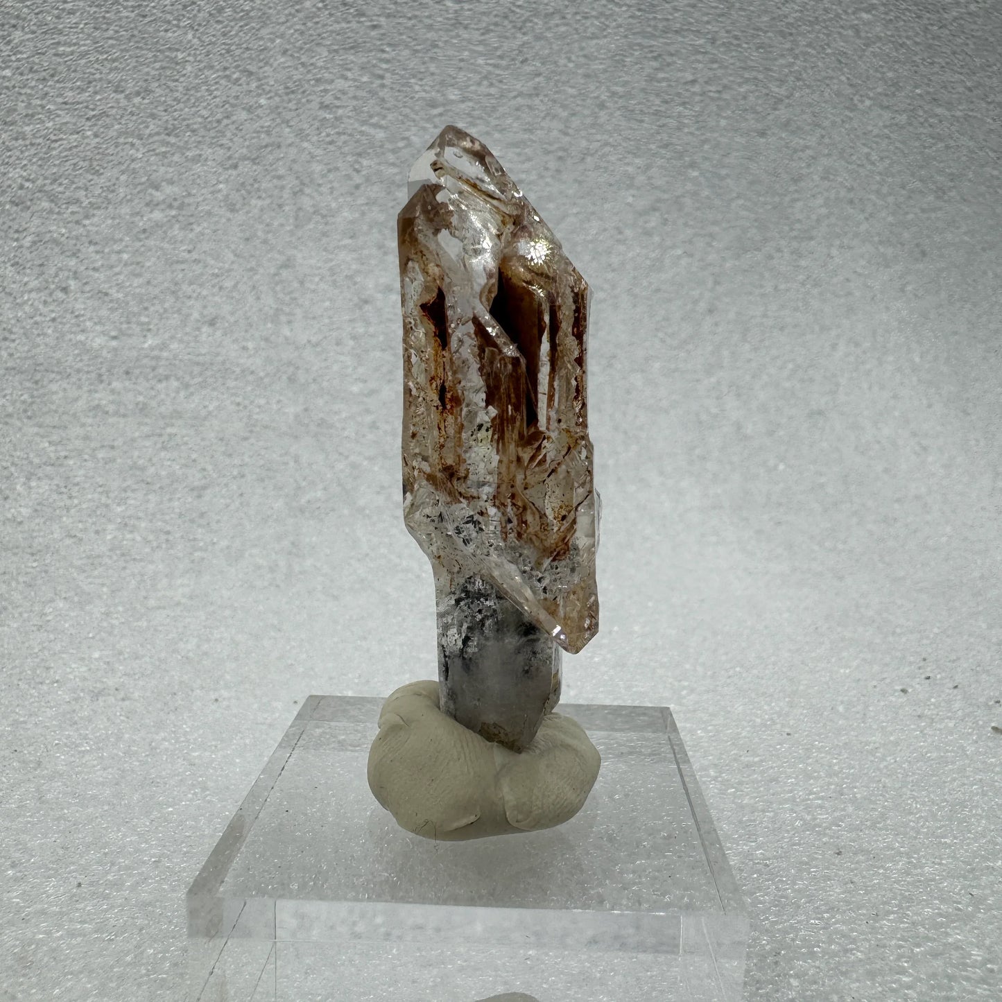 Cuarzo cetro hidrocarburos fluorescente - MUNAY MINERALES MALLORCA