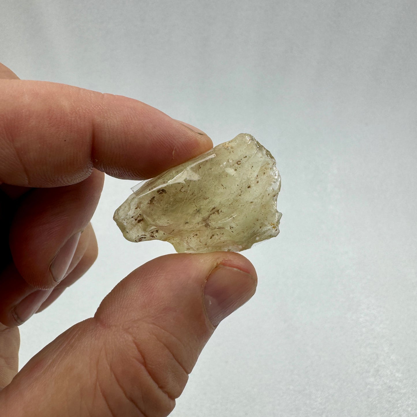 Vidrio del desierto de Libia tektita