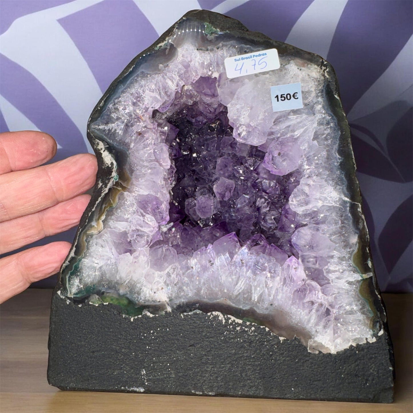 Geoda de amatista 4,7 kg.