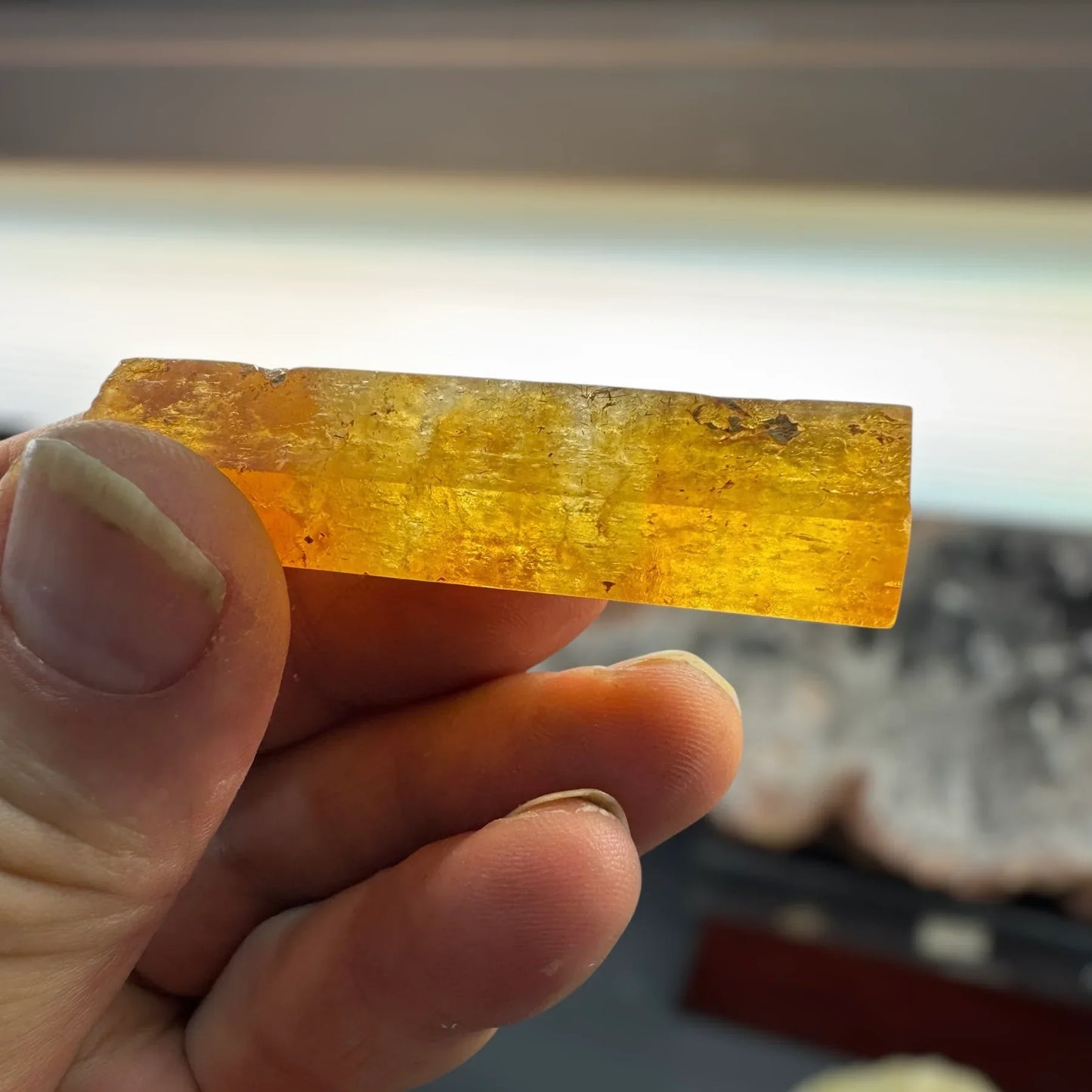 Berilo var. Heliodoro - MUNAY MINERALES MALLORCA