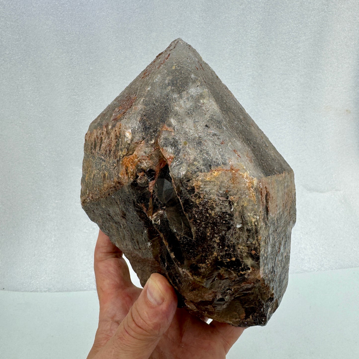 Cuarzo ahumado con rutilo 4,1 kg.
