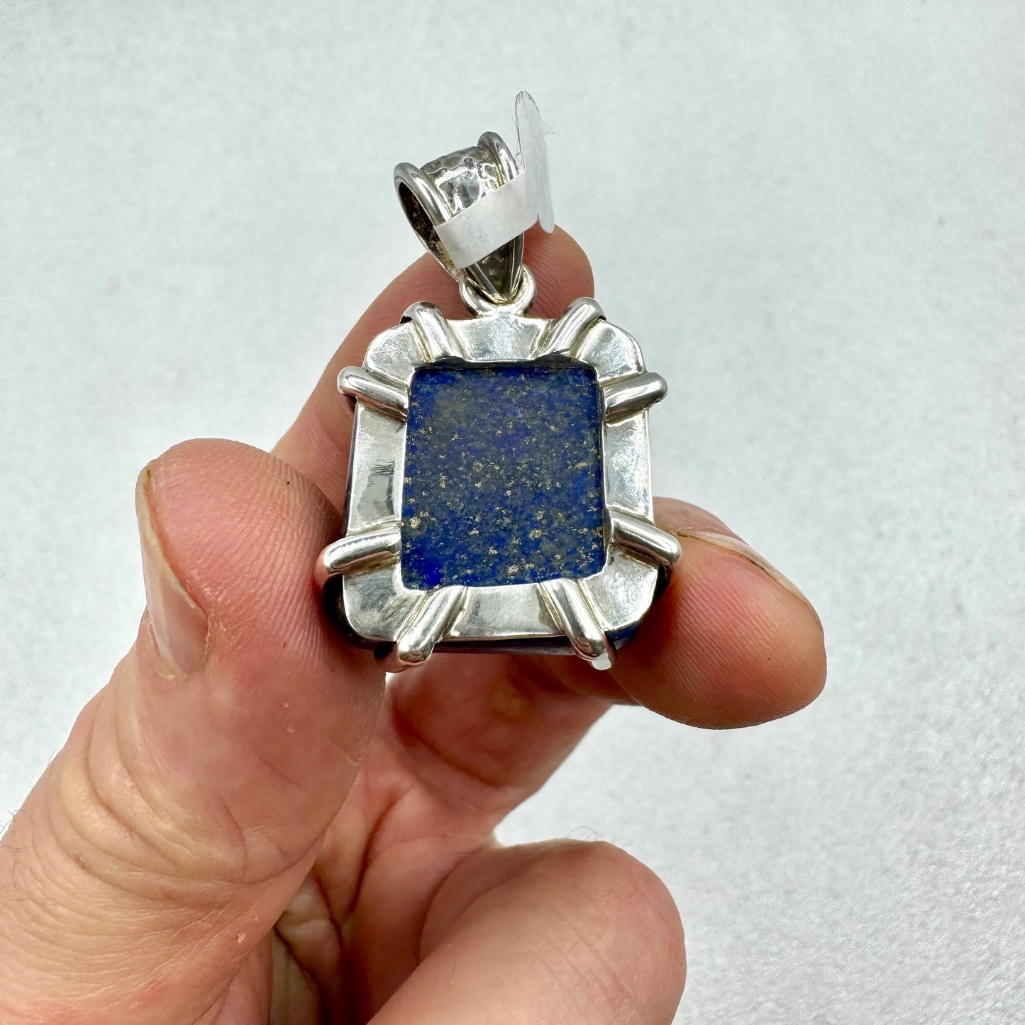 Lapislázuli colgante plata de ley - Munay Minerales Palma de Mallorca Spain