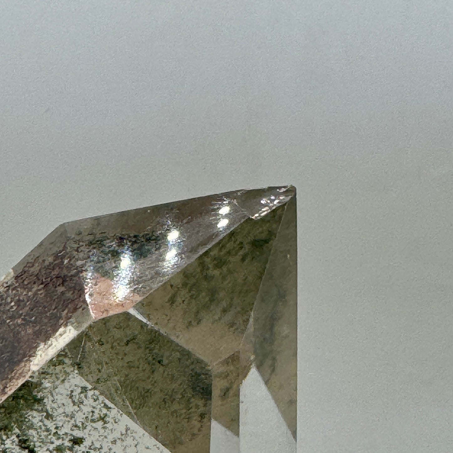 Phantom Master Quartz with Chlorite