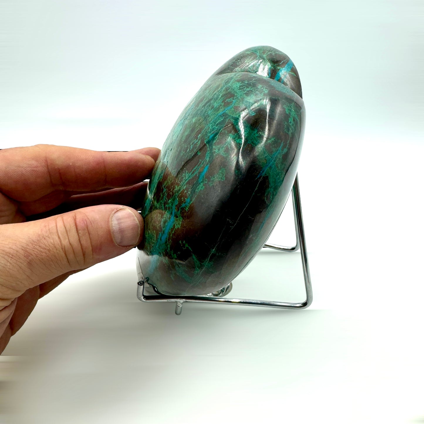 Chrysocolla Heart Munay Minerals Mallorca