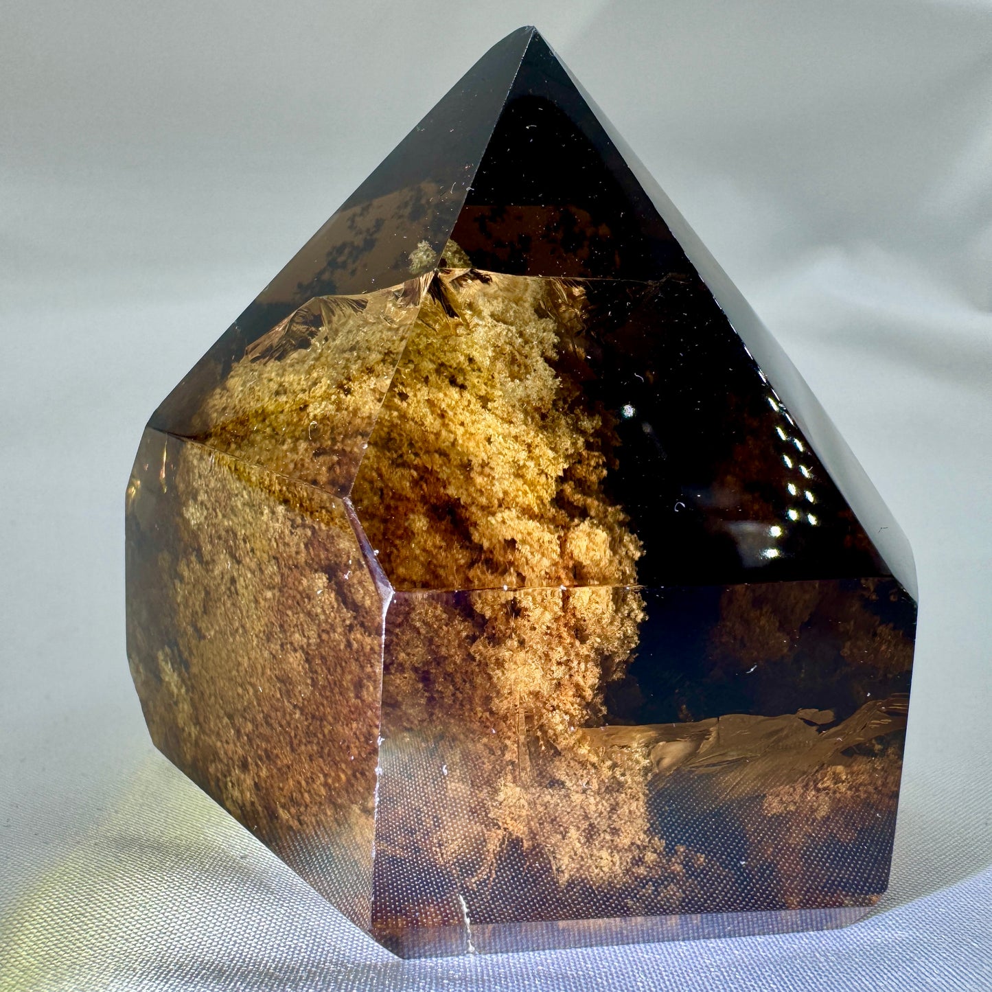 Cuarzo ahumado maestro chamánico jardin fantasma