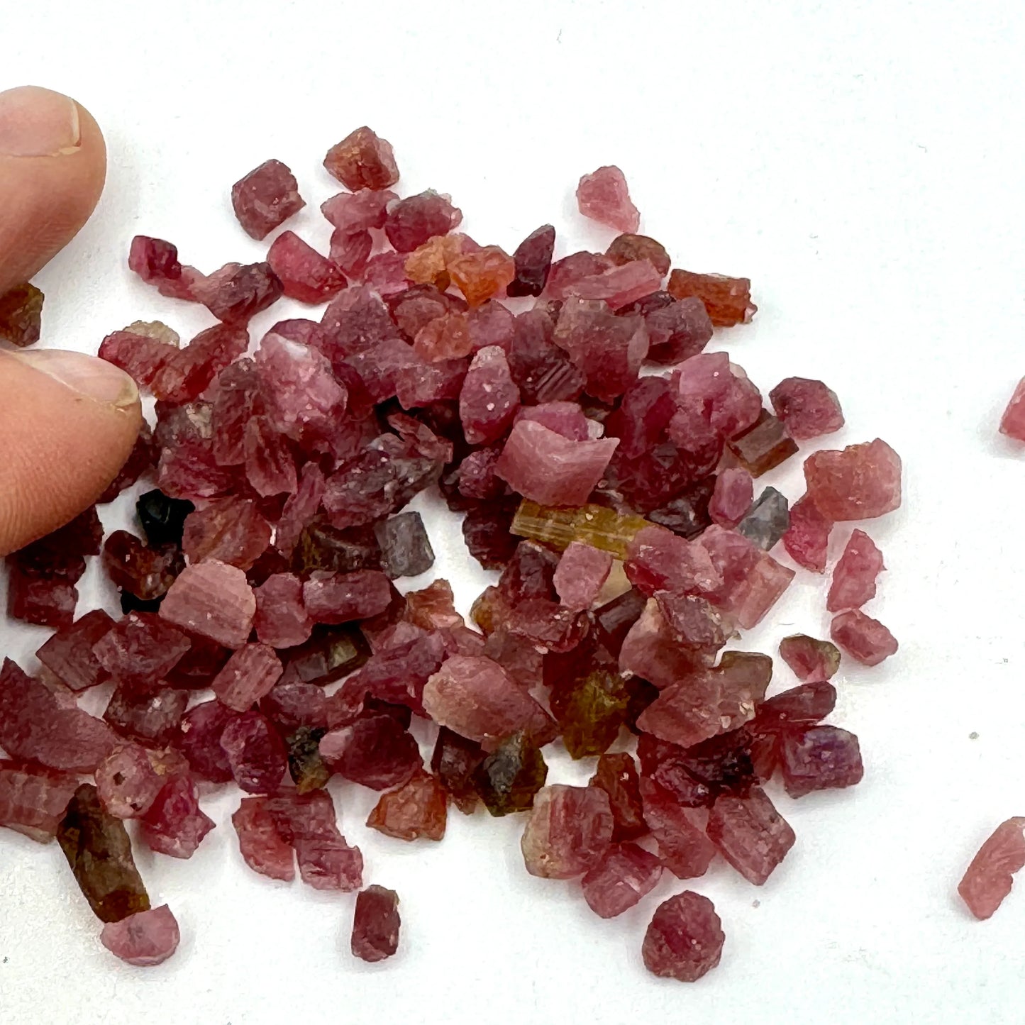 Turmalina rosa rubelita lote Munay Minerales Mallorca - MUNAY MINERALES MALLORCA