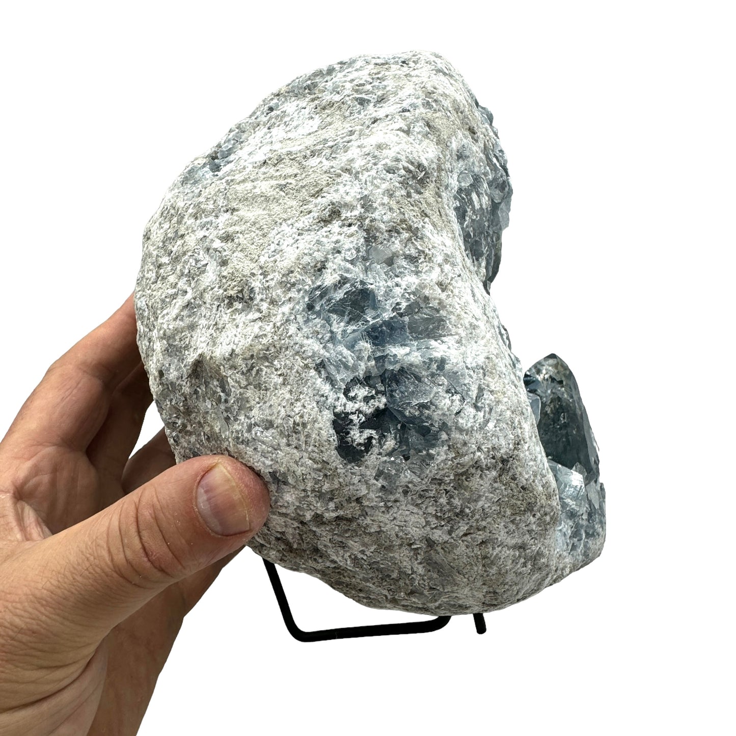 Celestine geode 12 kg. Munay Minerals Mallorca