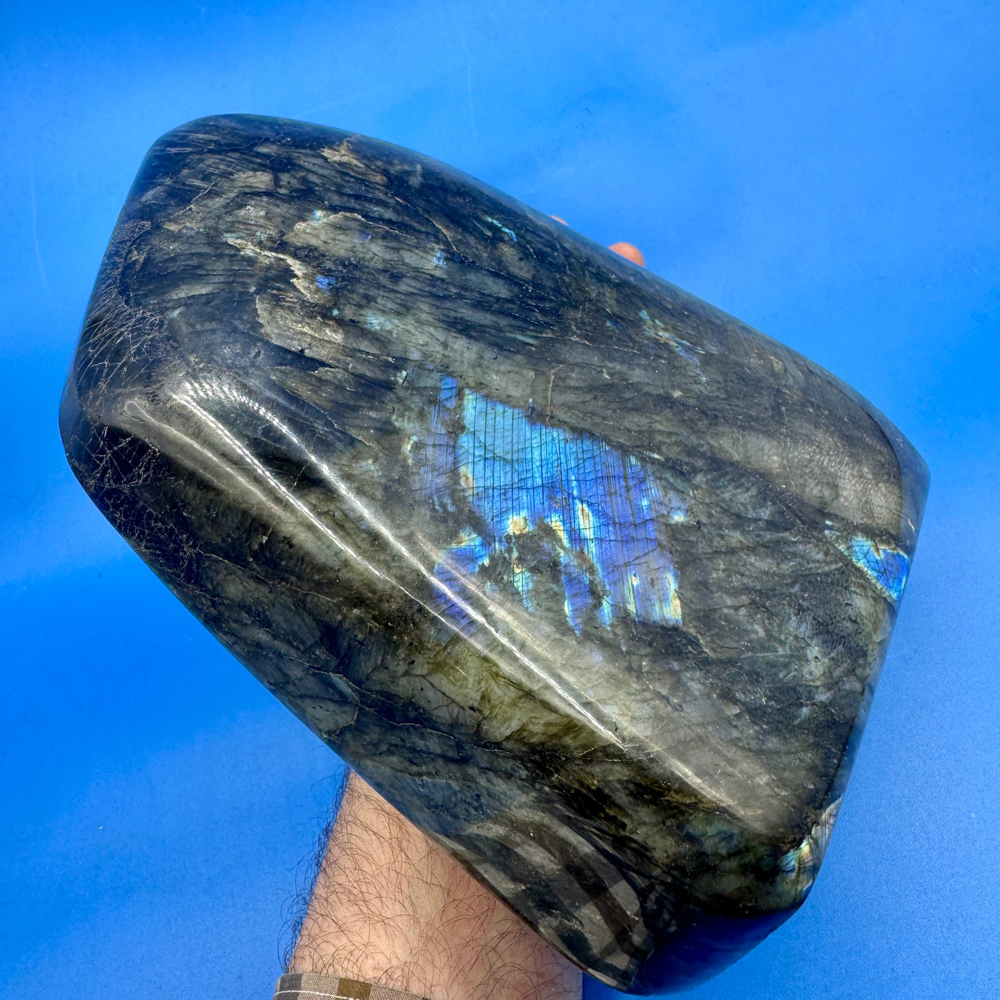 Polished labradorite 6.3 kg. Munay Minerals Mallorca