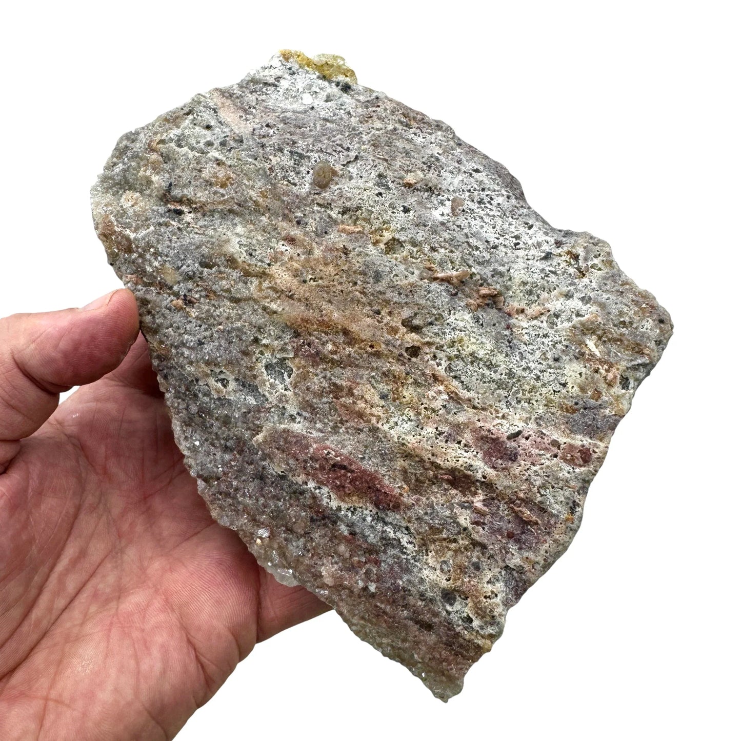 Cuarzo ahumado grupo con rutilo dorado - MUNAY MINERALES MALLORCA