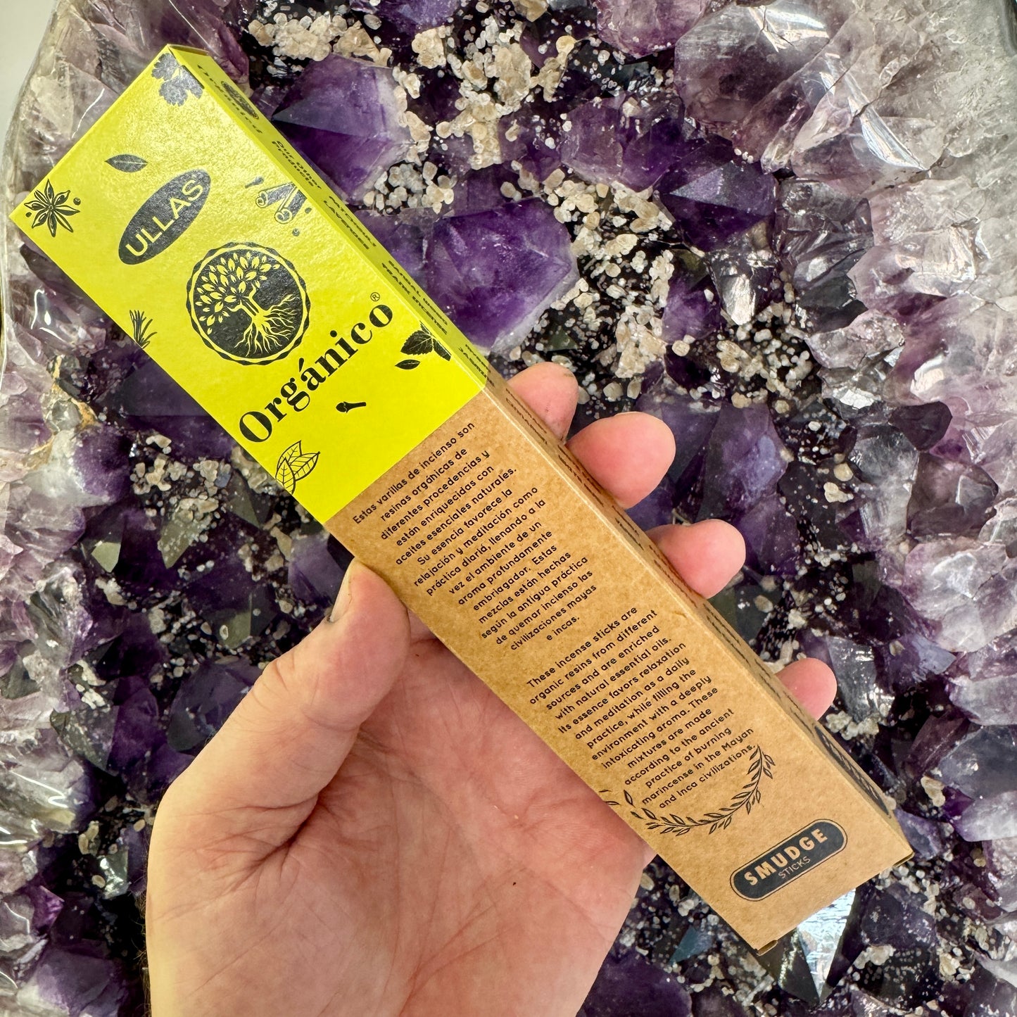 Incienso orgánico de ruda 25 g.
