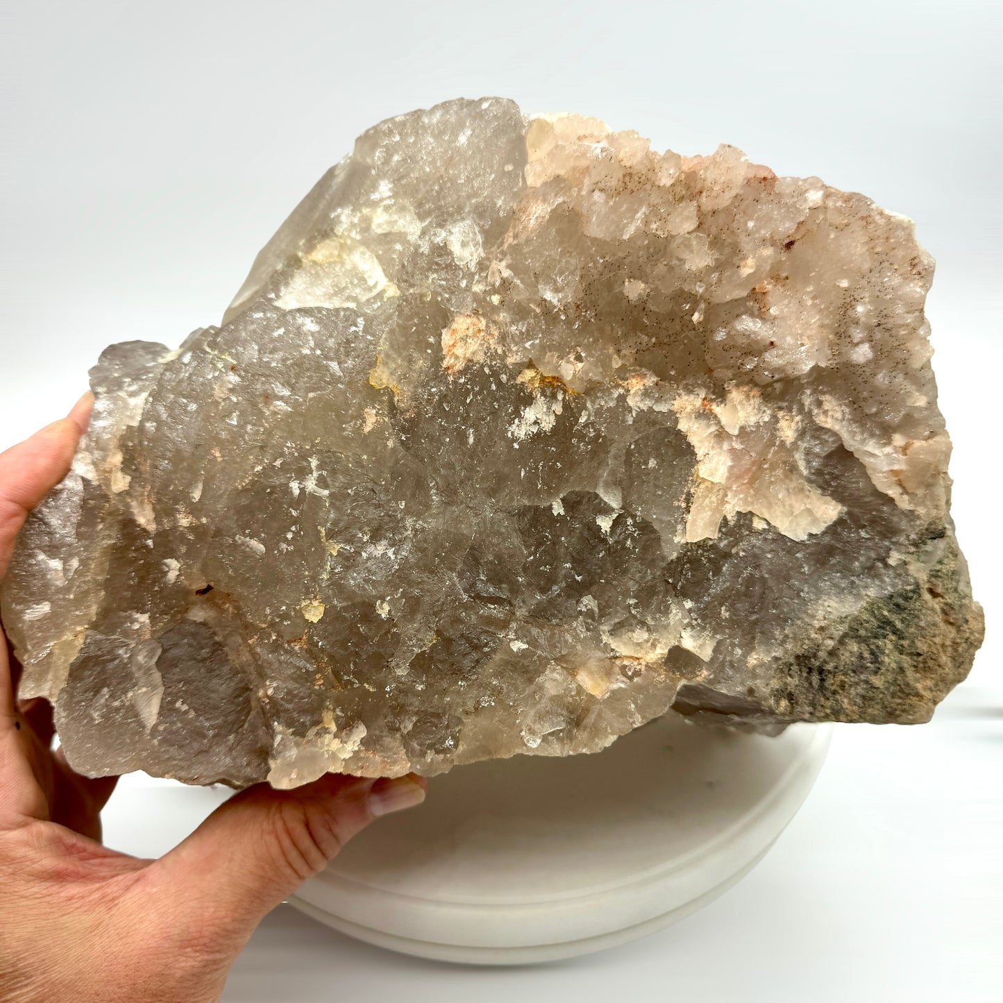 Smoky quartz group 8.4 kg.