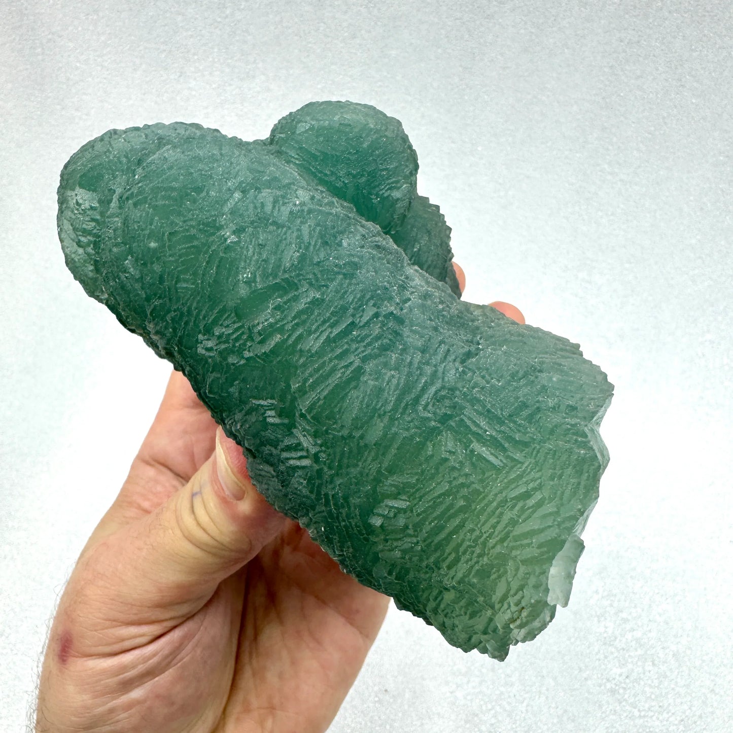 Fluorita verde botroidal - MUNAY MINERALES MALLORCA
