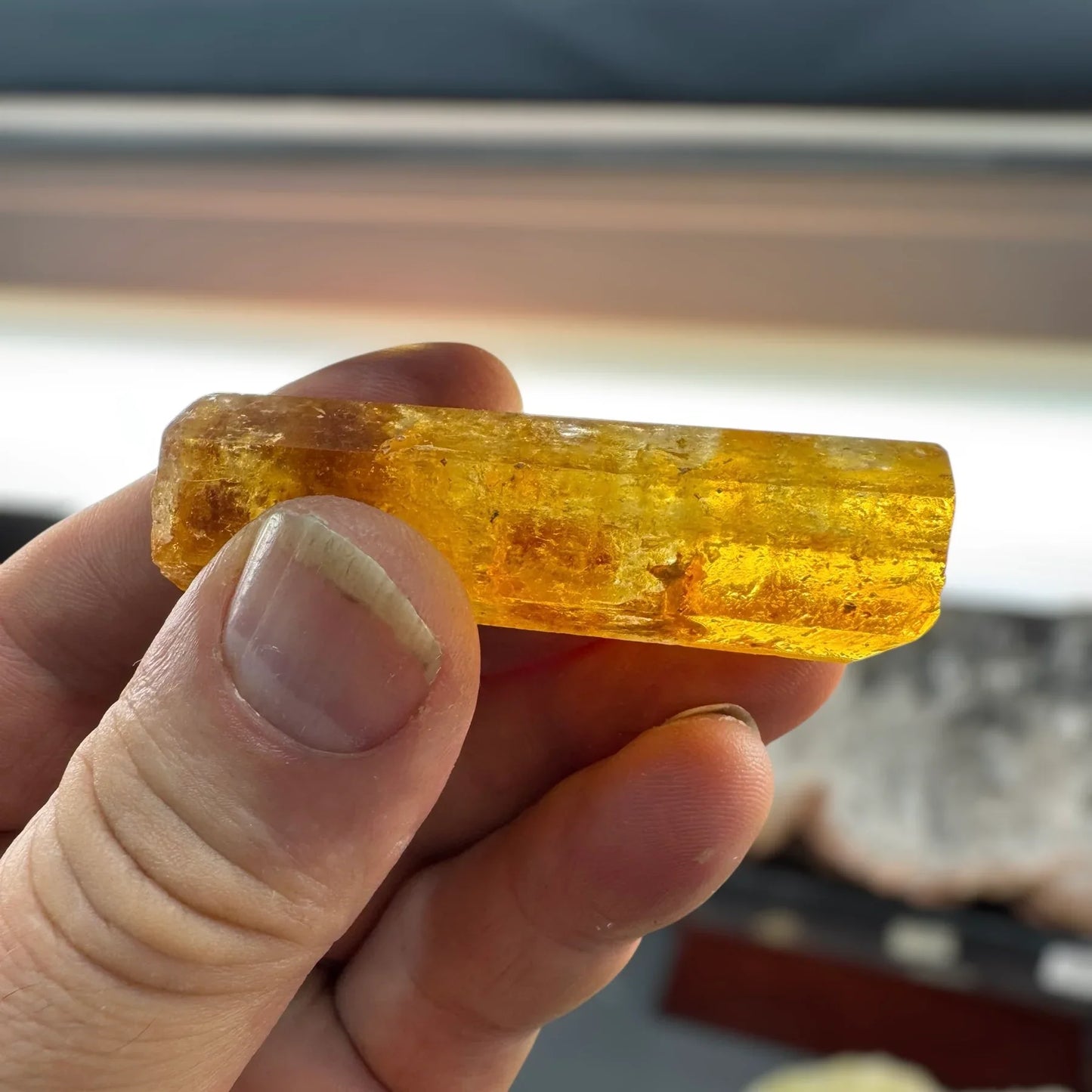 Berilo var. Heliodoro - MUNAY MINERALES MALLORCA