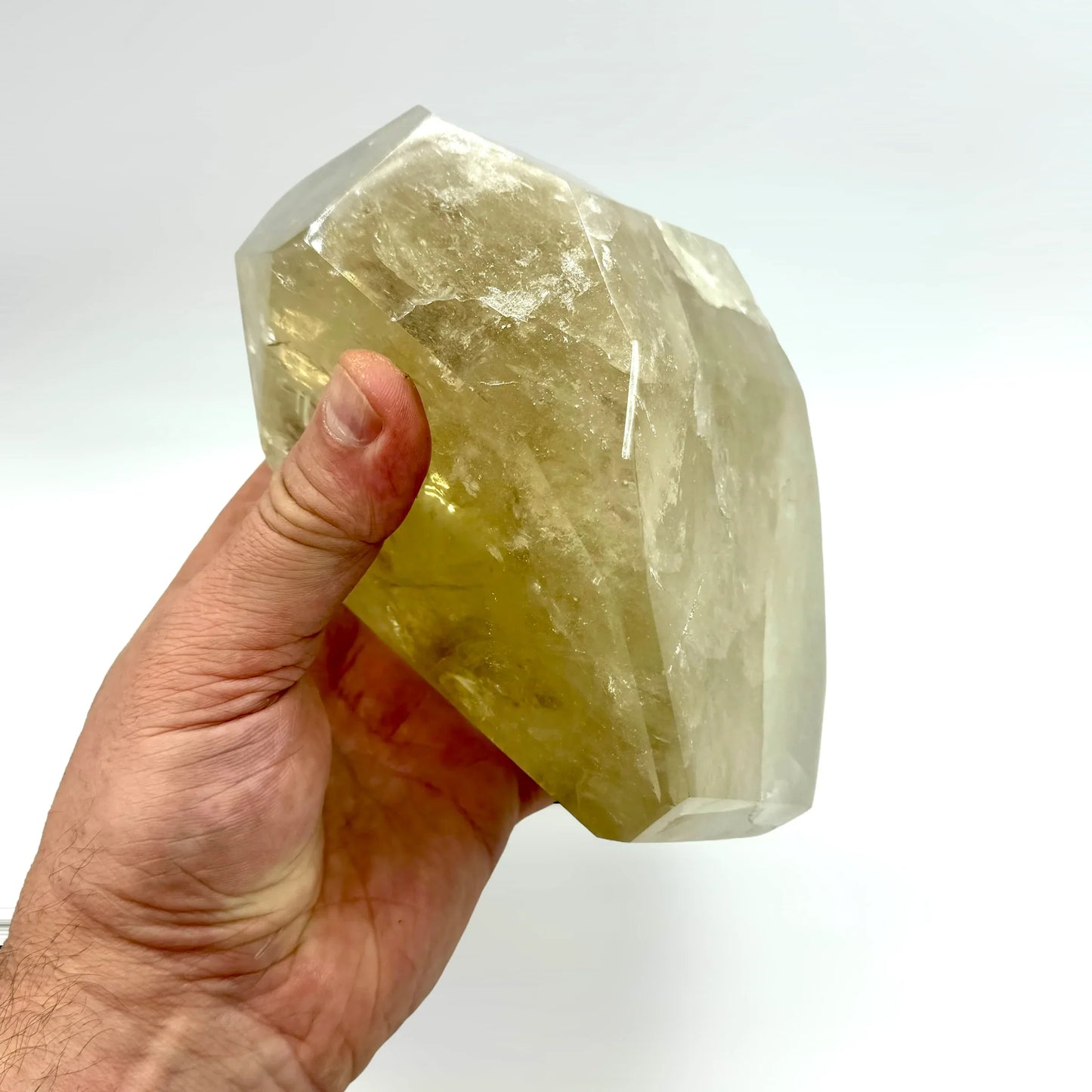 Citrino natural pulido 3 kg. - MUNAY MINERALES MALLORCA