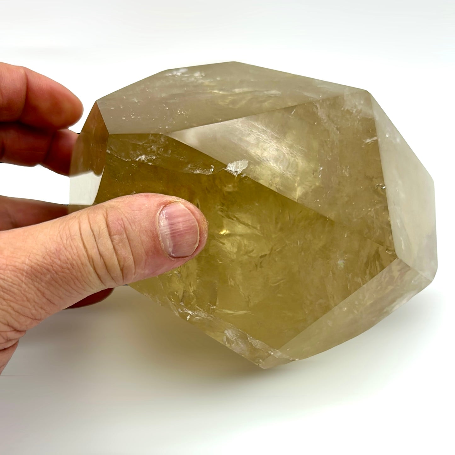 Natural polished citrine 3 kg.