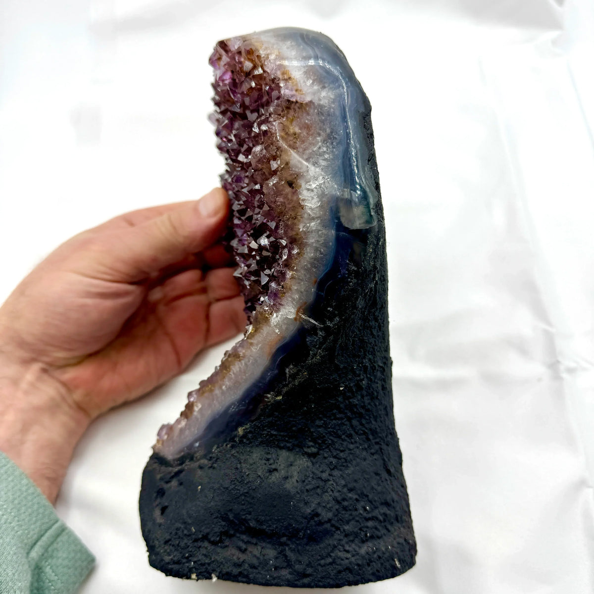 Drusa de amatista 2,7 kg. Munay Minerales Mallorca - MUNAY MINERALES MALLORCA
