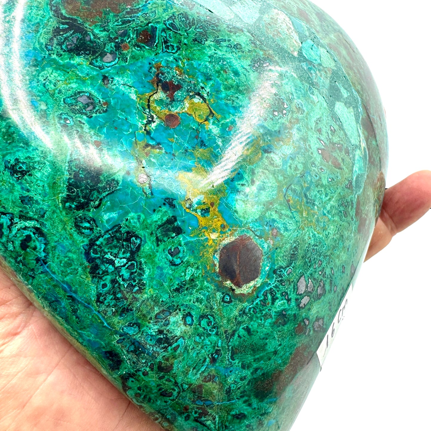 Chrysocolla Heart Munay Minerals Mallorca