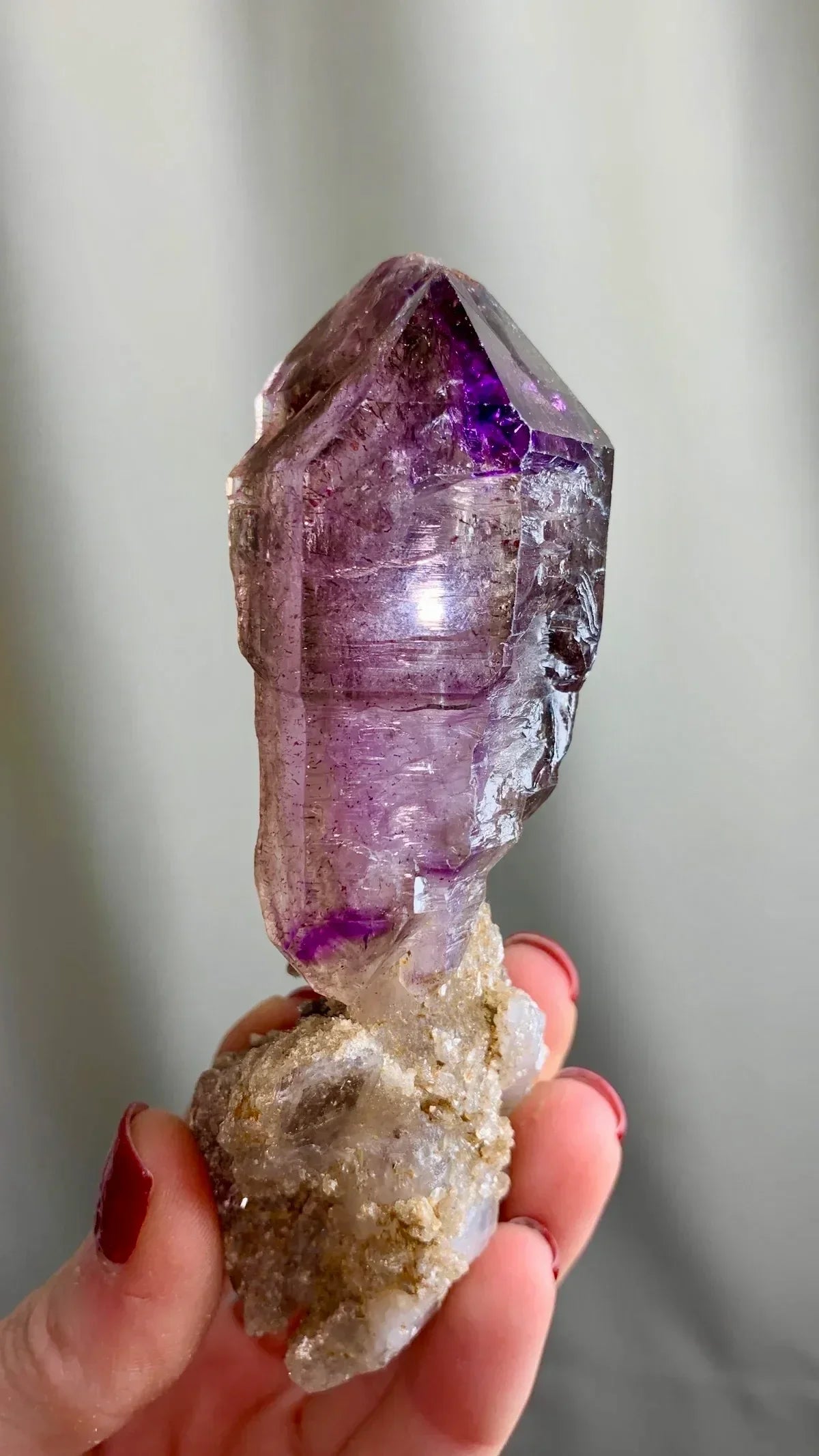 Cetro de amatista Munay Minerales Mallorca - MUNAY MINERALES MALLORCA
