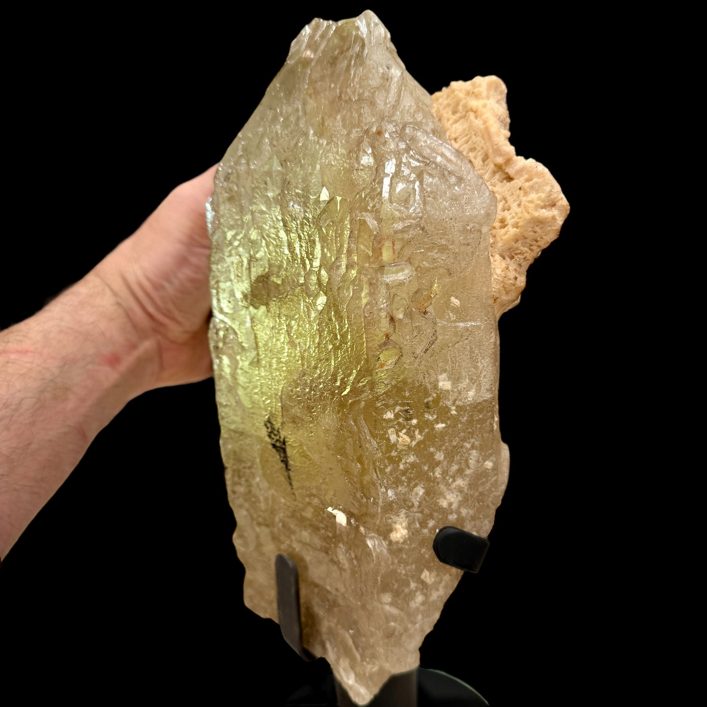 Citrino elestial natural 4,9 kg. Munay Minerales Mallorca