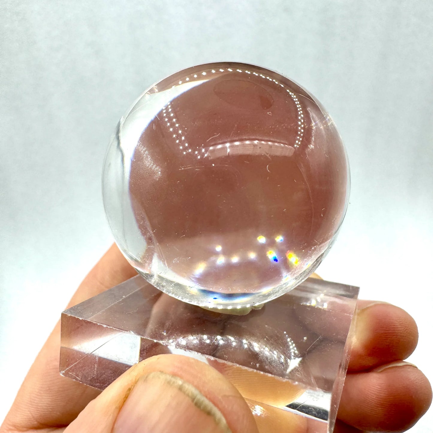 Esfera de cuarzo 40 mm. calidad extra - MUNAY MINERALES MALLORCA