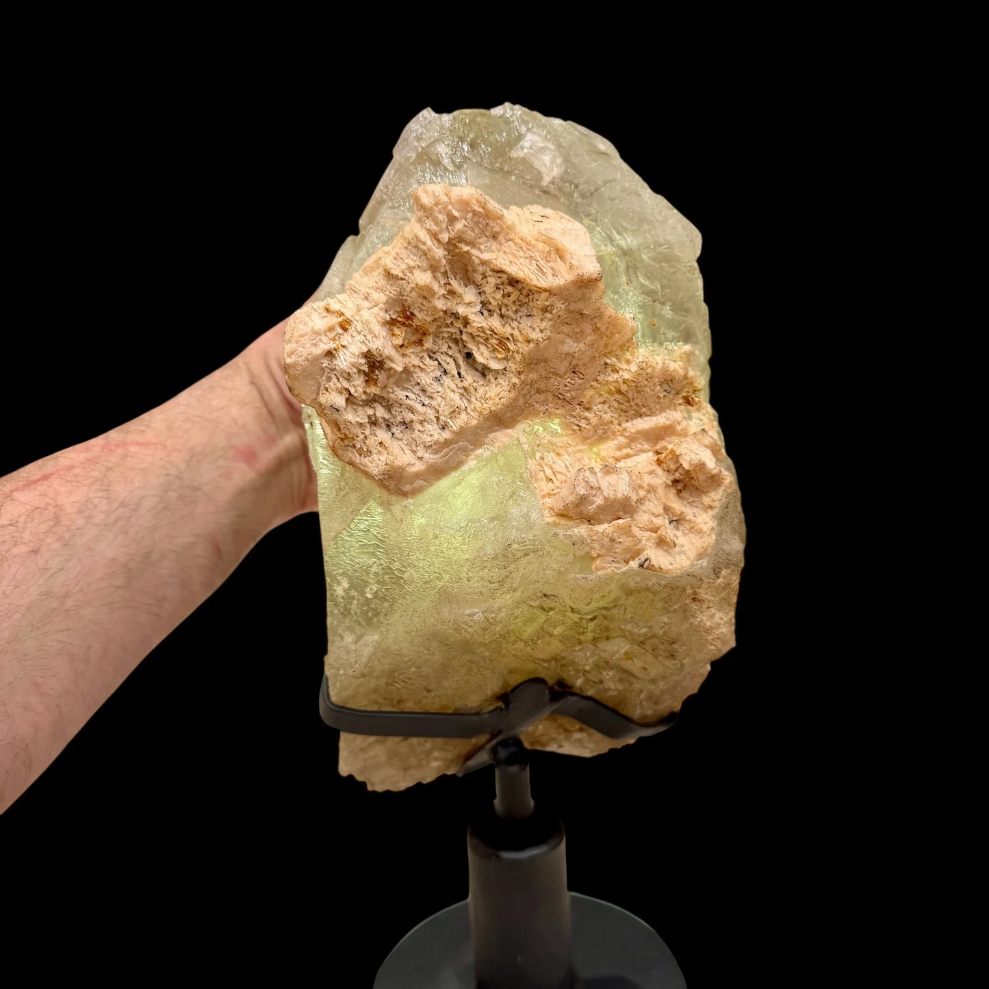 Citrino elestial natural 4,9 kg. Munay Minerales Mallorca - MUNAY MINERALES MALLORCA