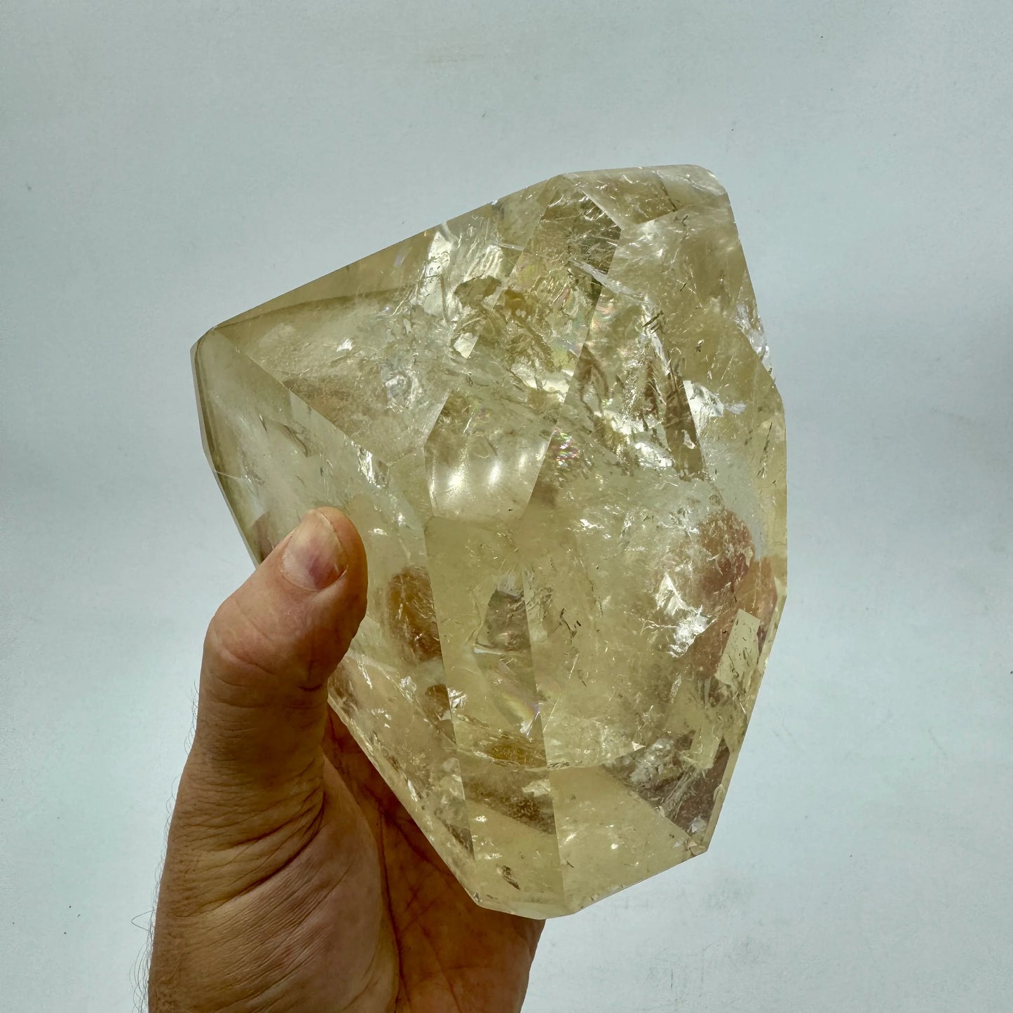 Citrino natural pulido 2,6 kg. Munay Minerales Mallorca - MUNAY MINERALES MALLORCA