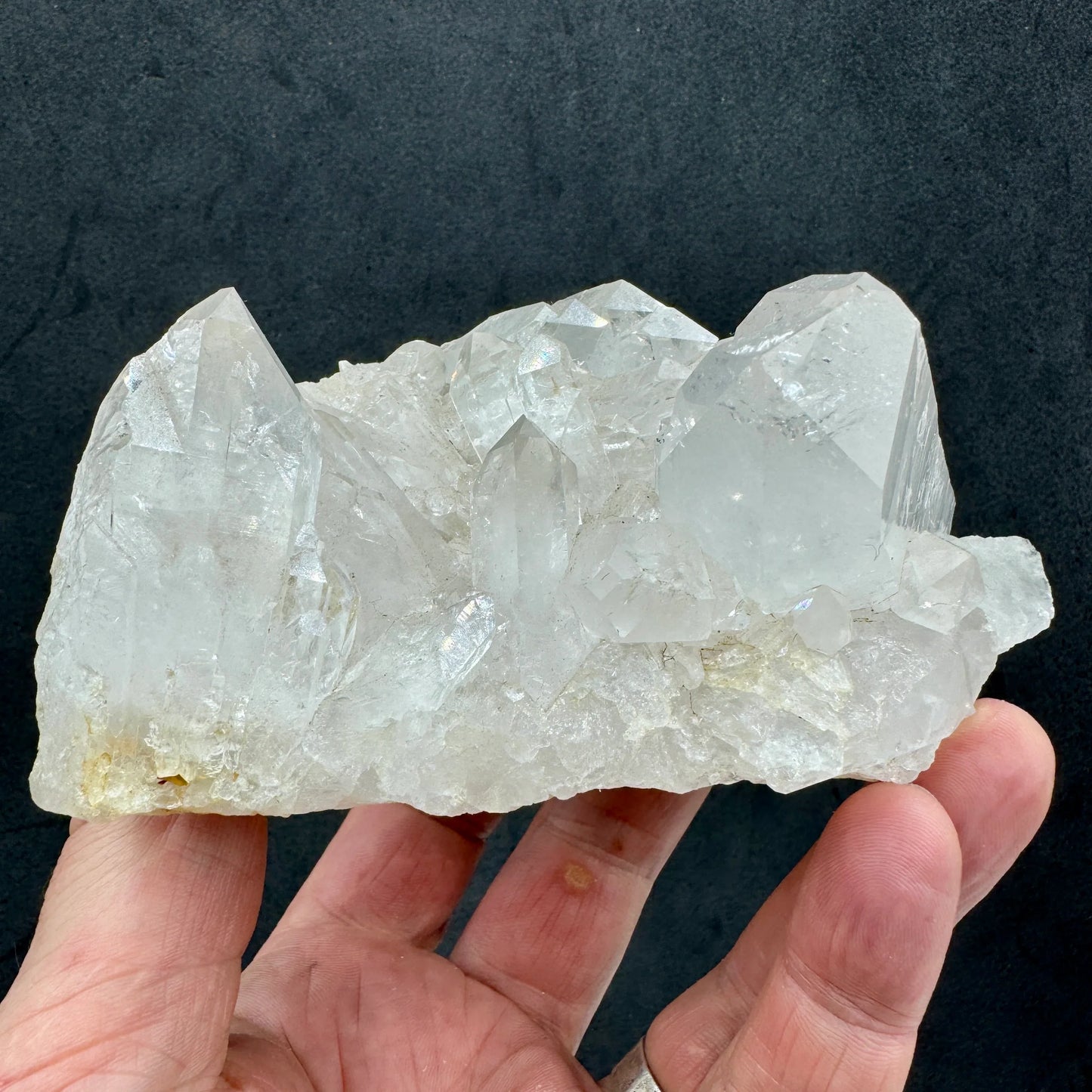 Cuarzo grupo drusa cluster Quartz - Munay Minerales Palma de Mallorca Spain