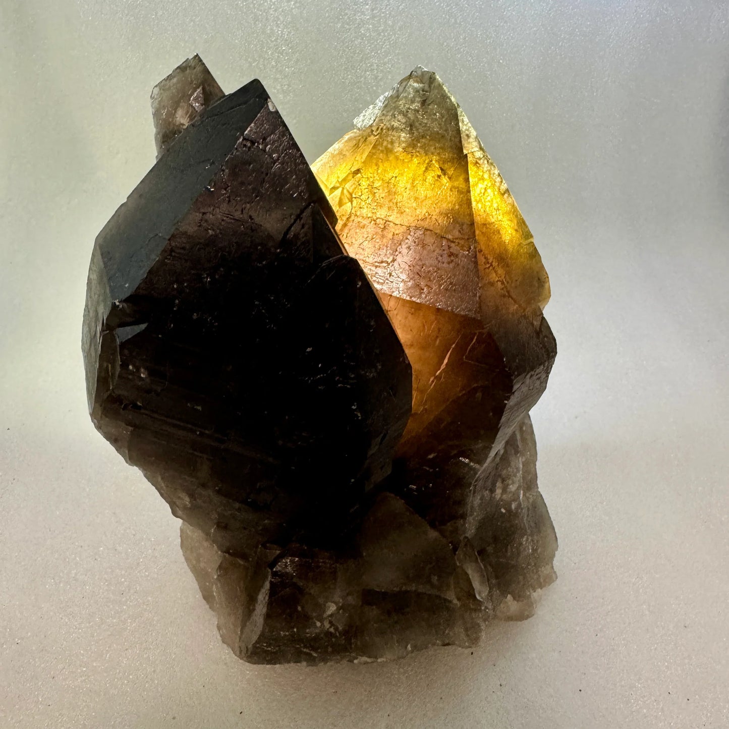 Cuarzo morión grupo 3,6 kg. - MUNAY MINERALES MALLORCA