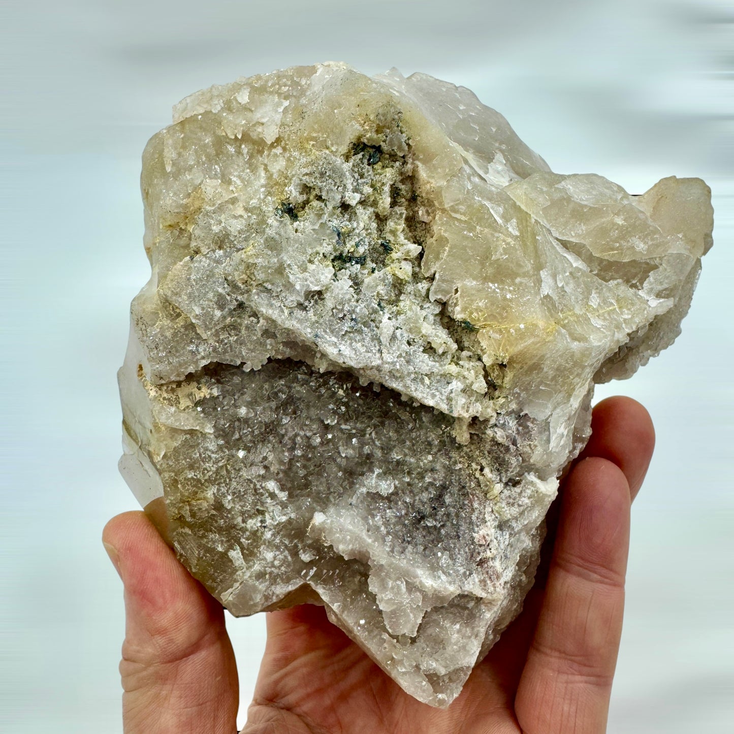 Cuarzo rutilado grupo 1,9 kg. Munay Minerales Mallorca