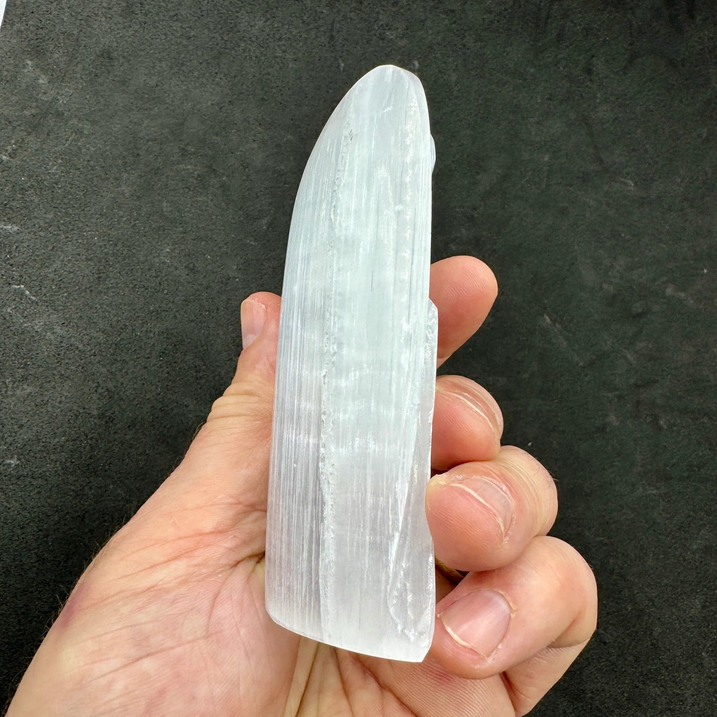 Selenita Ángel 10 cm. - MUNAY MINERALES MALLORCA