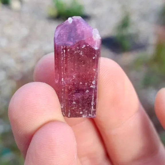 Turmalina rubelita de Rusia - MUNAY MINERALES MALLORCA