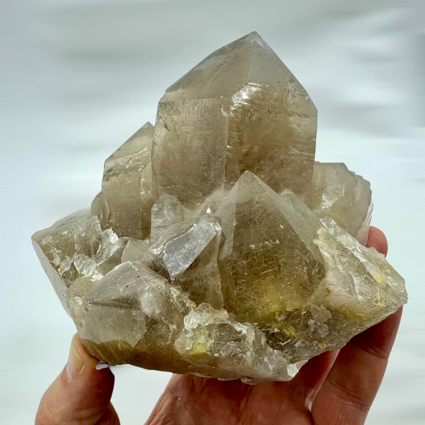 Cuarzo rutilado grupo 1,9 kg. Munay Minerales Mallorca