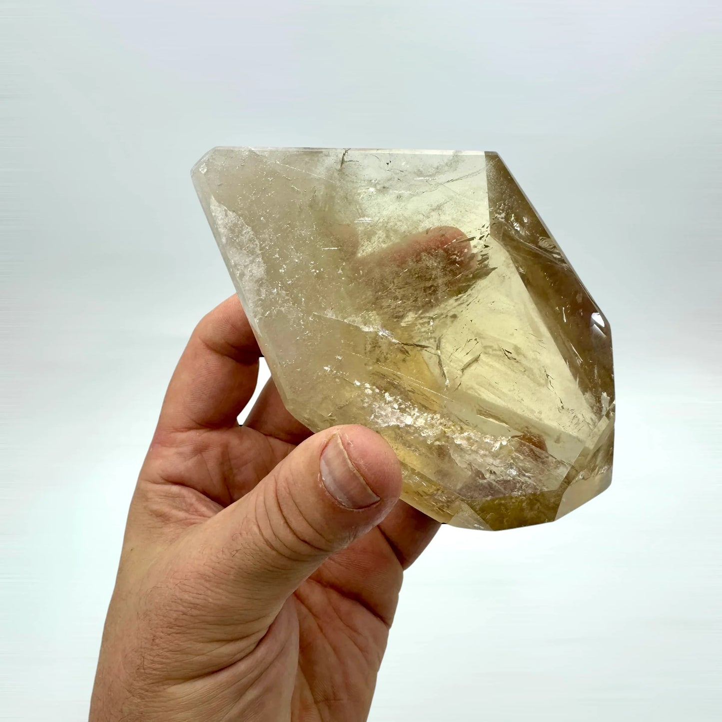 Citrino natural pulido Munay Minerales Mallorca - MUNAY MINERALES MALLORCA