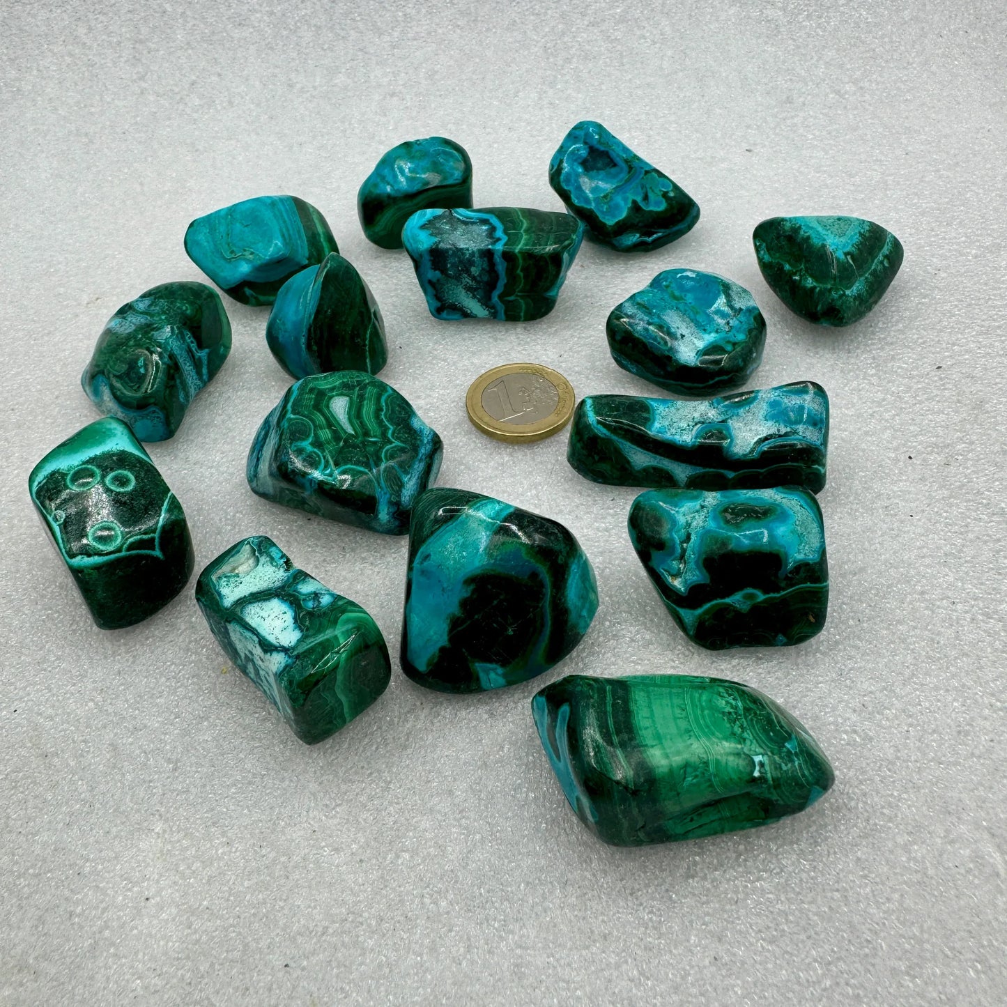 Crisocola rodado pulido - Munay Minerales Palma de Mallorca Spain