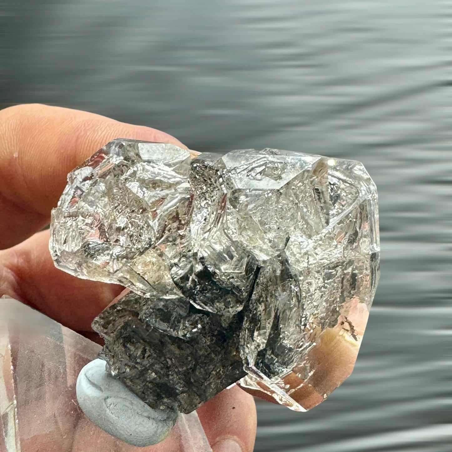 Cuarzo diamante Herkimer cetro - MUNAY MINERALES MALLORCA