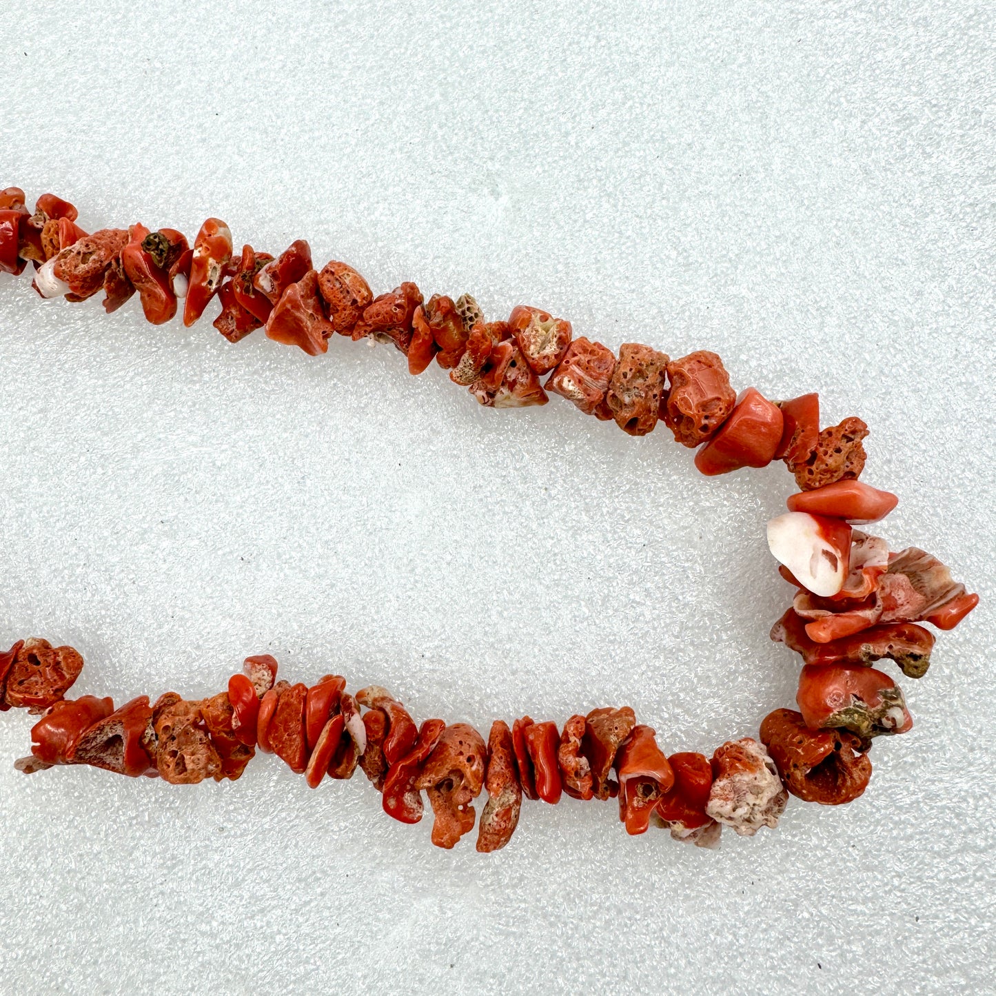 Coral Corinto Corallium Rubrum colgante con plata de ley