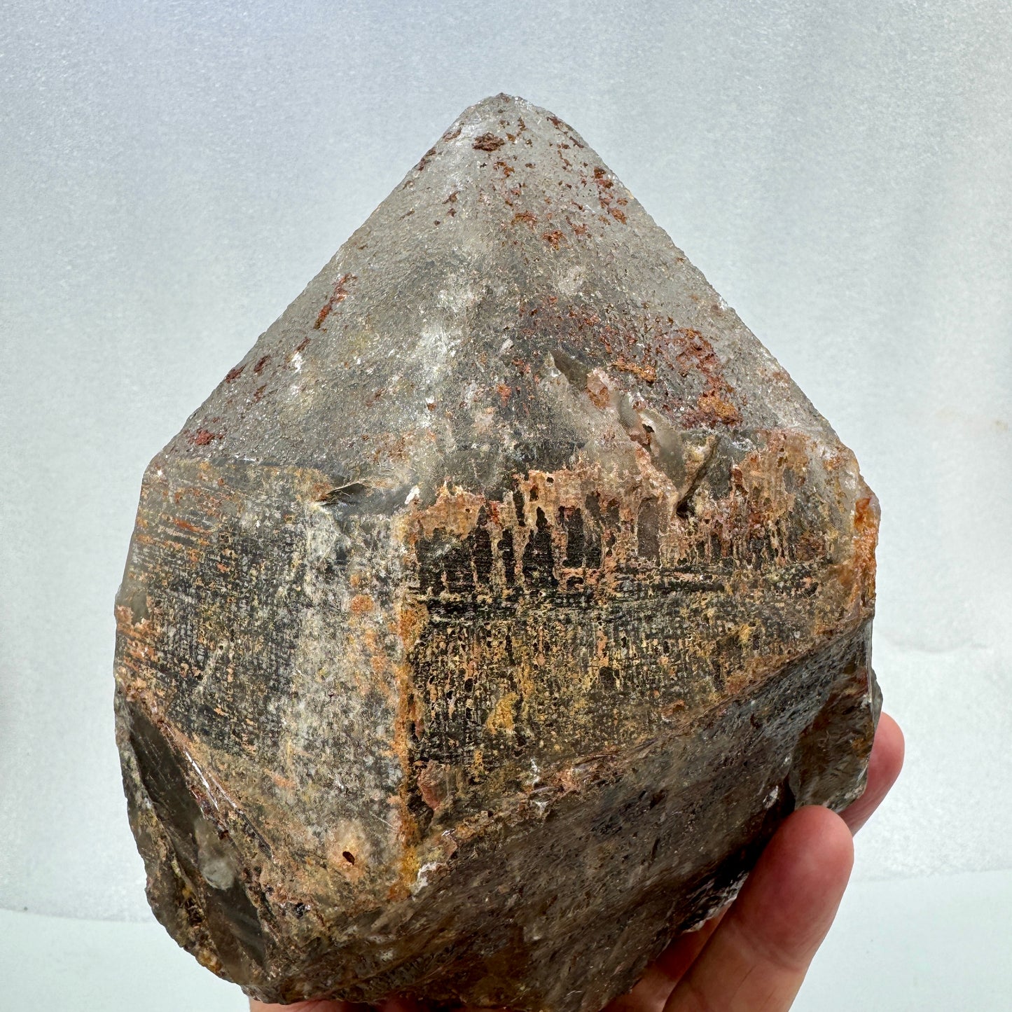 Cuarzo ahumado con rutilo 4,1 kg.