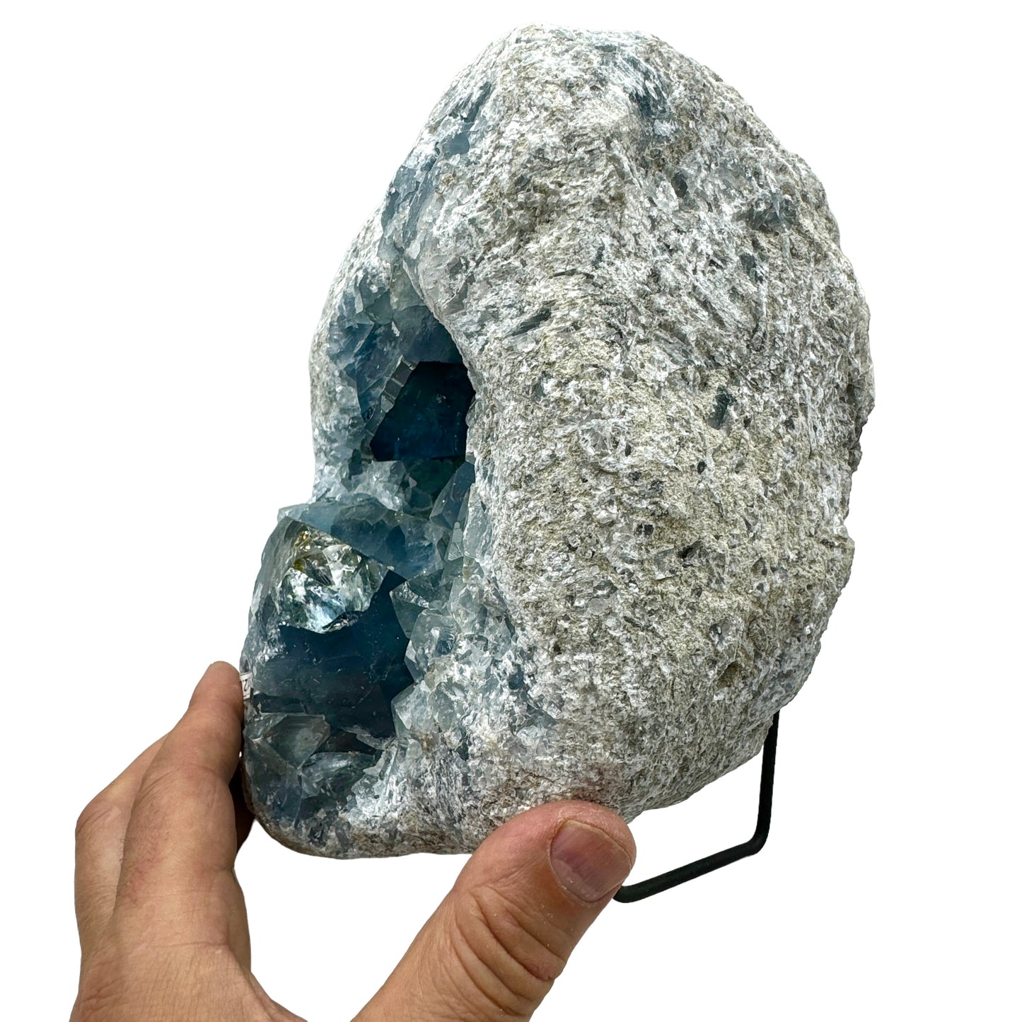 Celestine geode 12 kg. Munay Minerals Mallorca