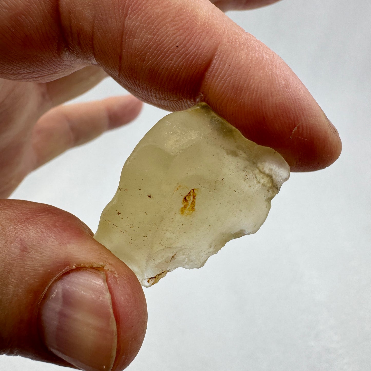 Vidrio del desierto de Libia tektita