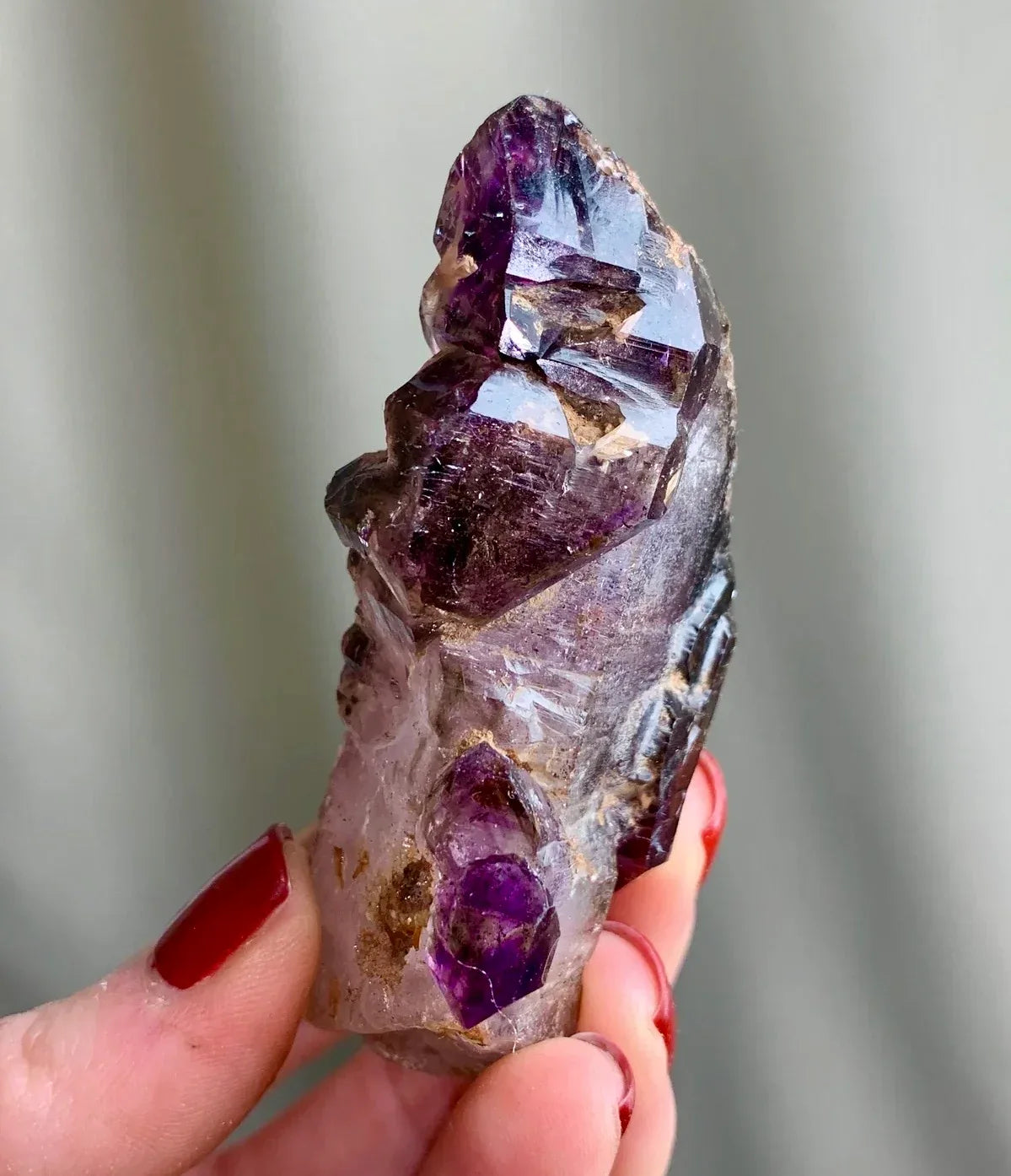 Cetro de amatista Munay Minerales Mallorca - MUNAY MINERALES MALLORCA