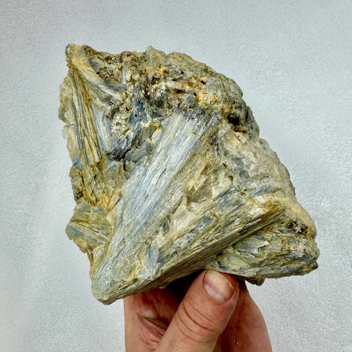 Cianita grupo 3,5 kg. - MUNAY MINERALES MALLORCA
