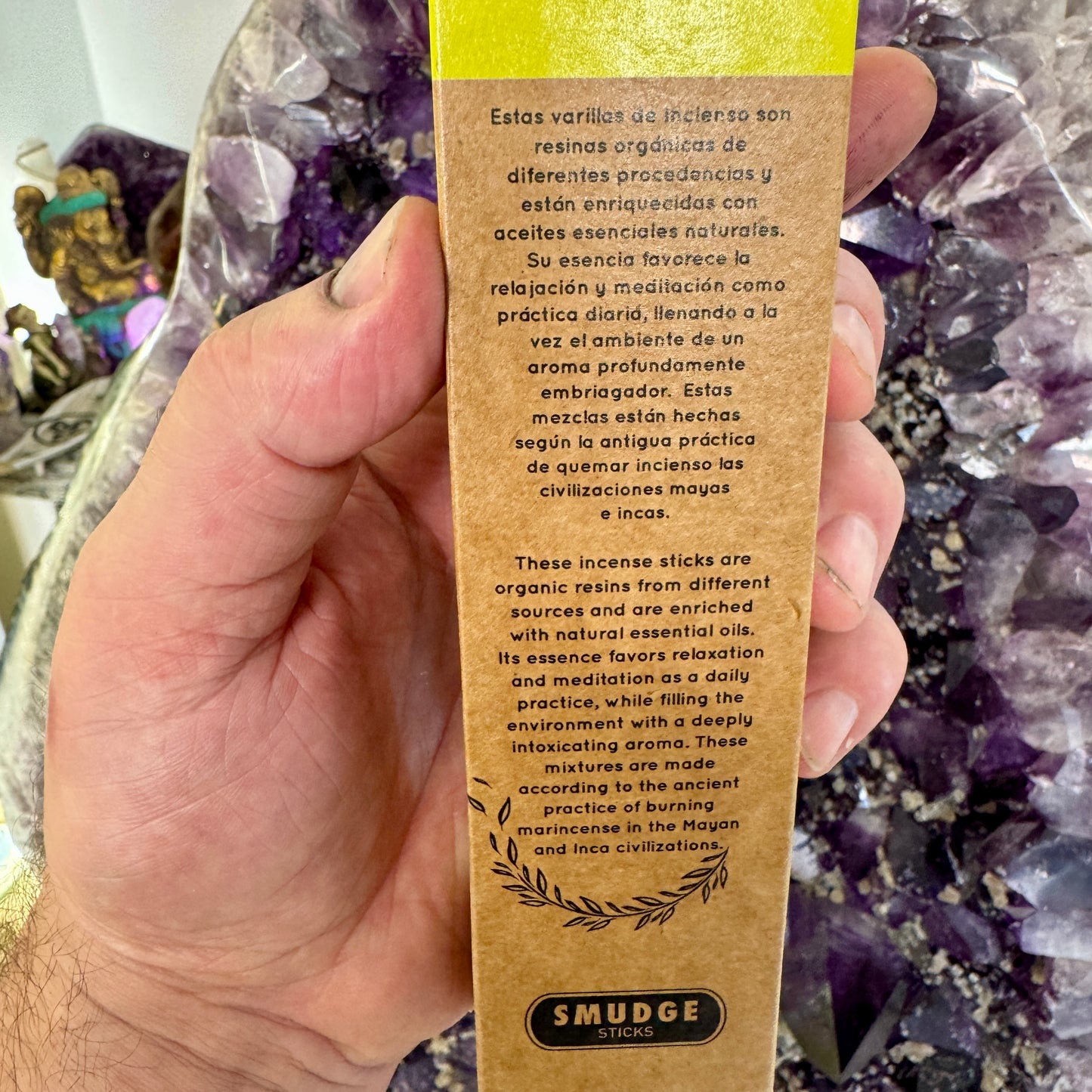 Incienso orgánico de ruda 25 g.