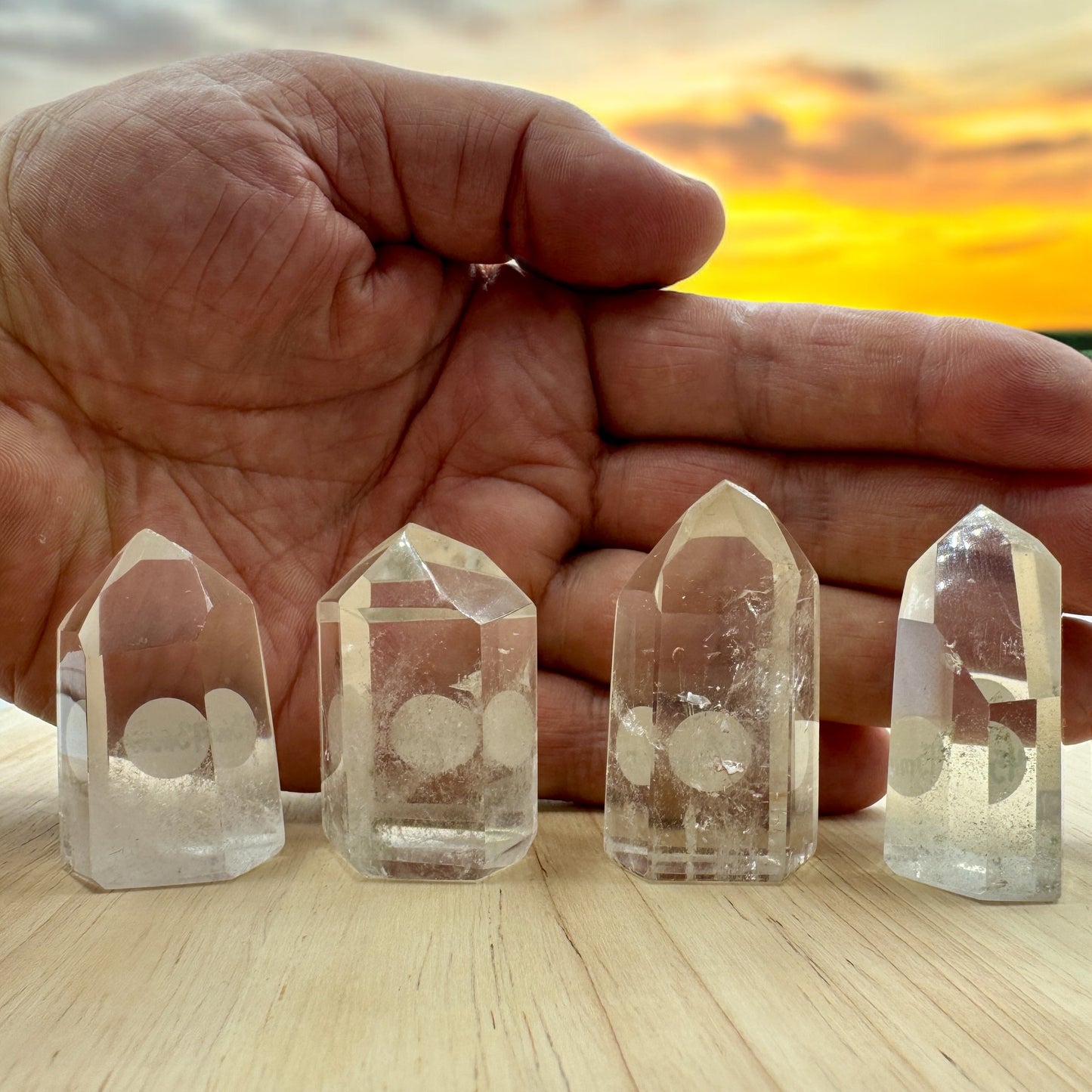 Tameana quartz pack 4 points
