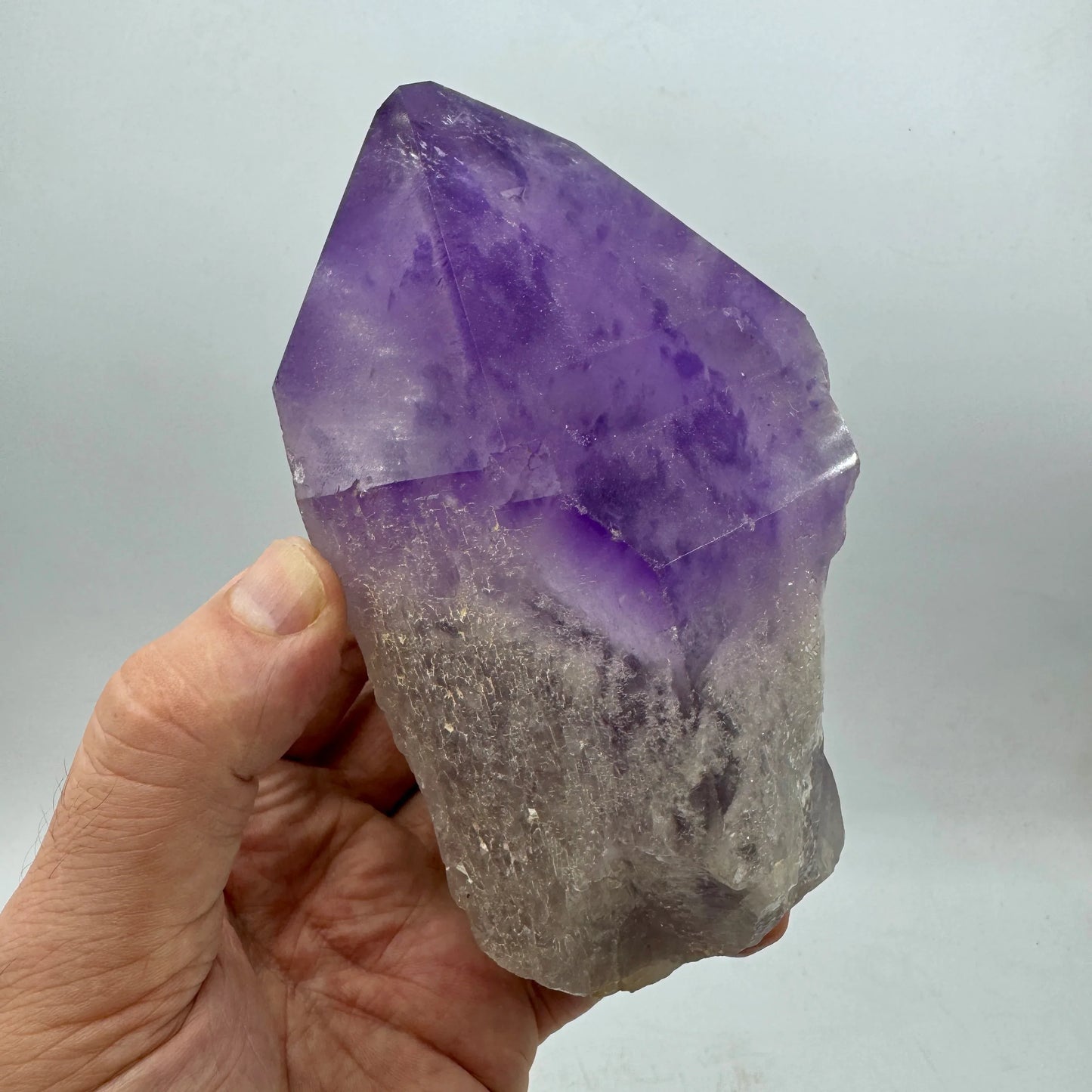 Amatista punta 1,4 kg. Munay Minerales Mallorca - MUNAY MINERALES MALLORCA