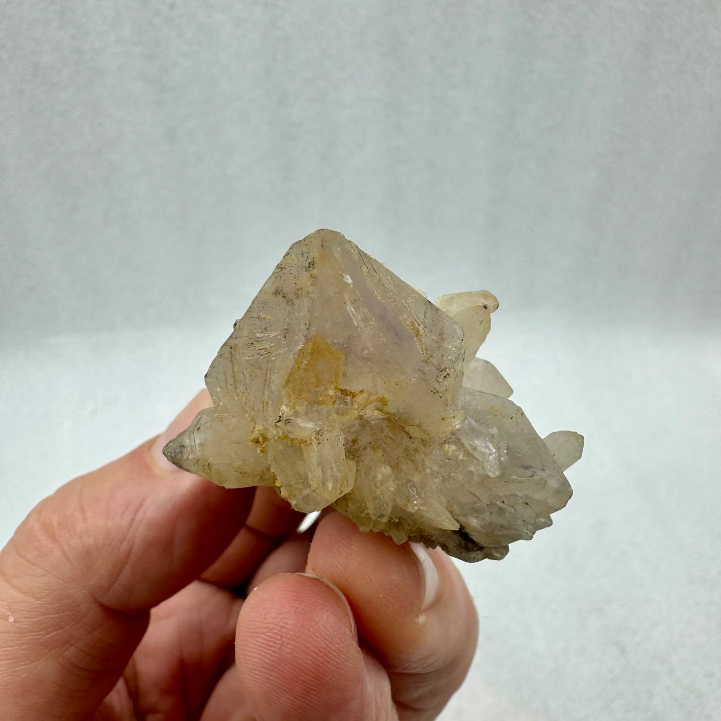 Prasiolita natural de Murcia España - MUNAY MINERALES MALLORCA