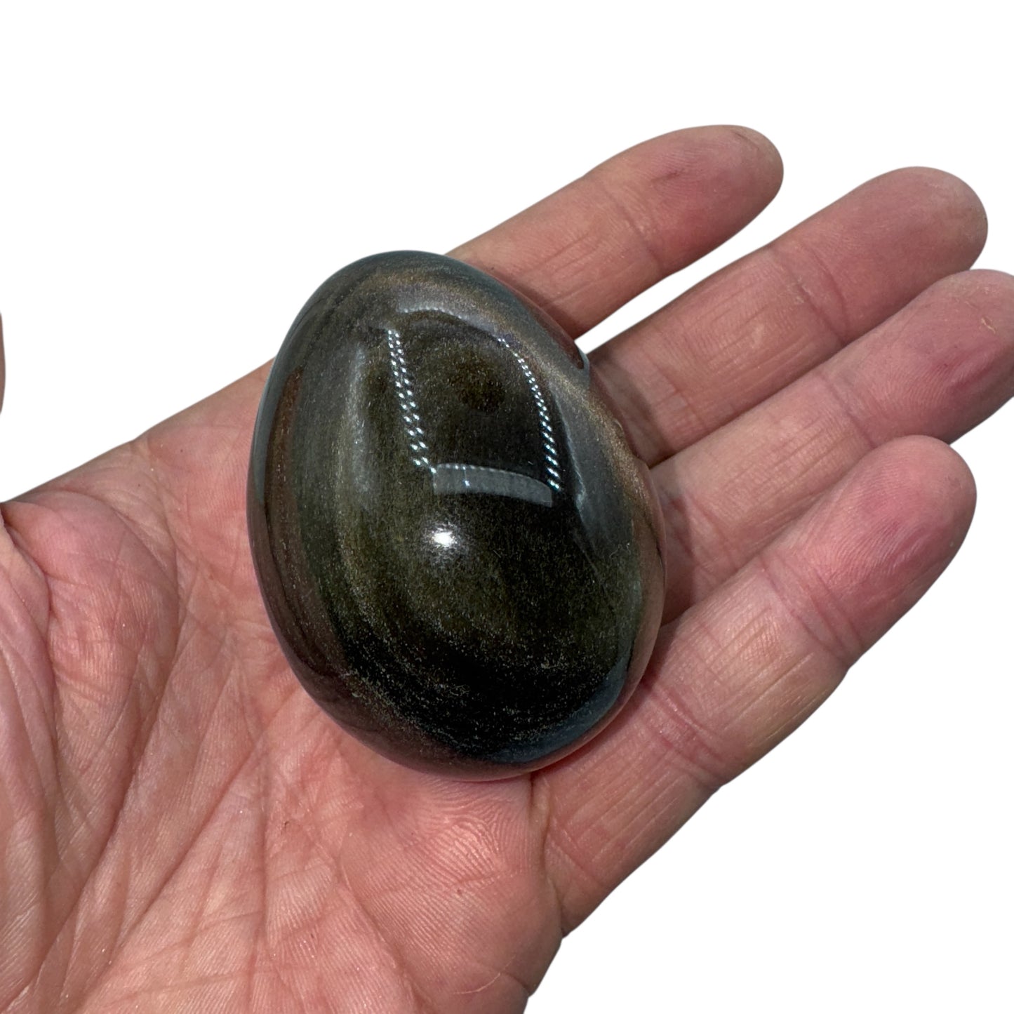 Obsidiana dorada huevo Munay Minerales Mallorca