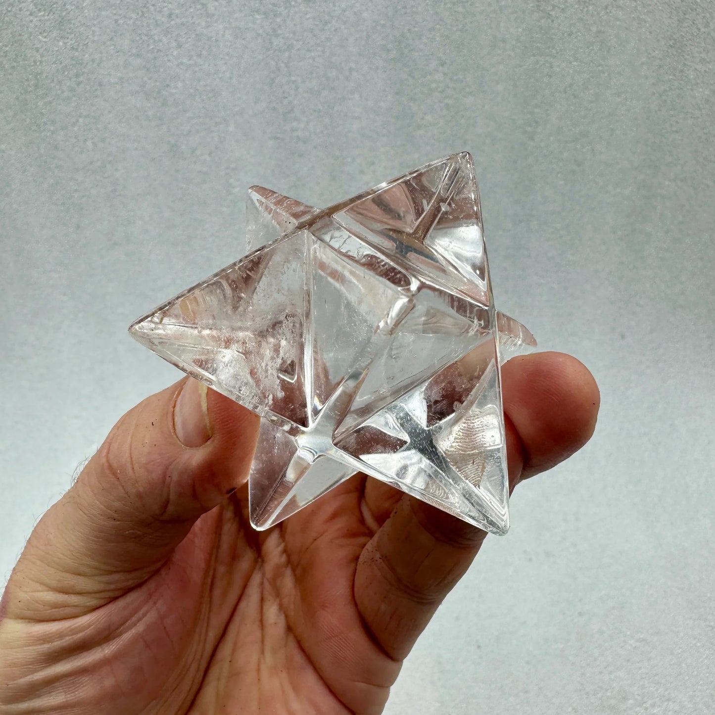 Merkaba de cuarzo calidad extra - MUNAY MINERALES MALLORCA