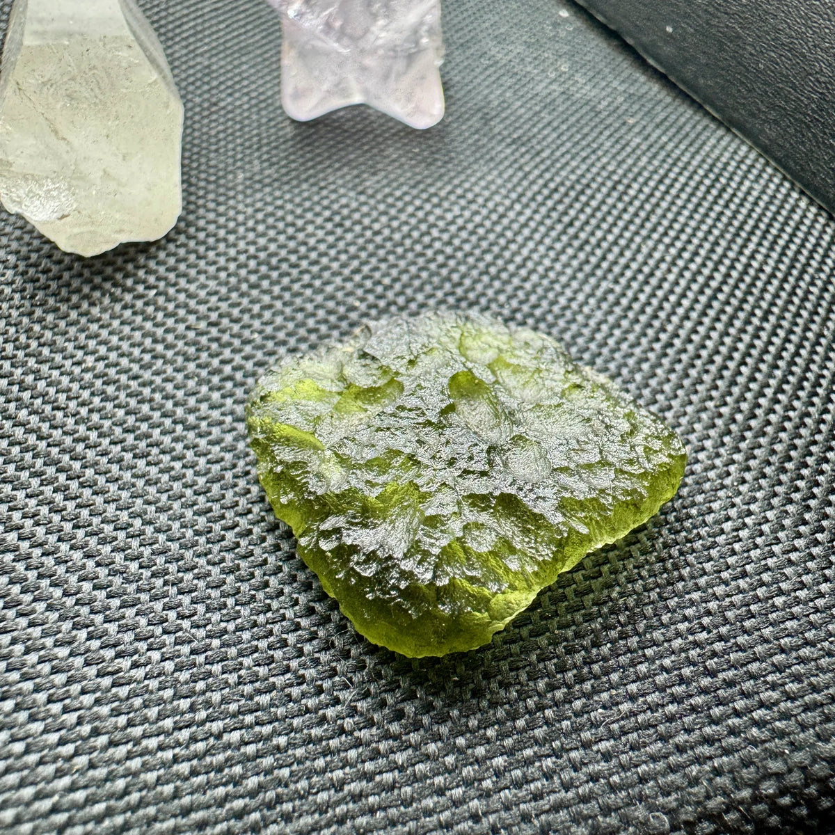 Moldavita tektita impactita Moldavite - Munay Minerales Palma de Mallorca Spain