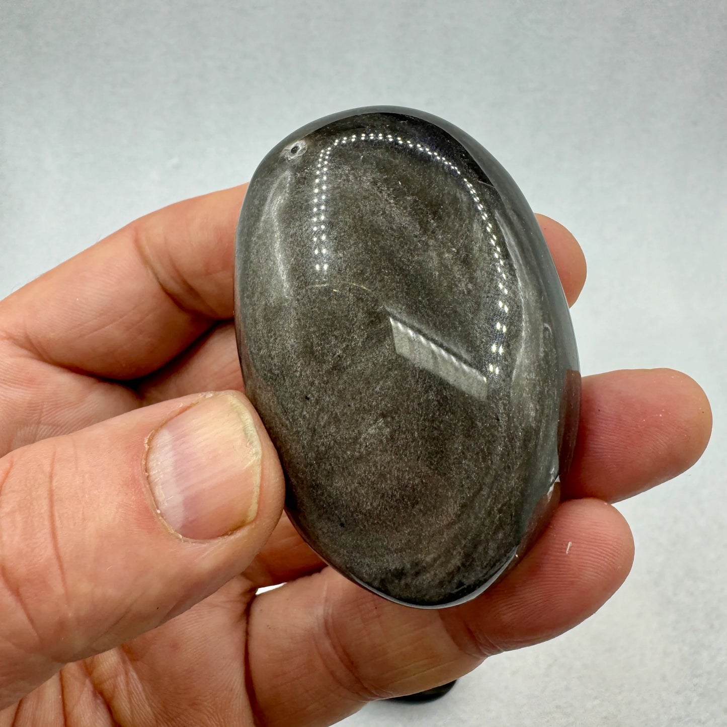 Obsidiana plateada ref. 6 - MUNAY MINERALES MALLORCA